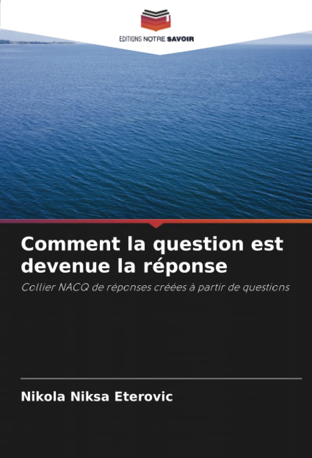 Comment la question est devenue la réponse: Collier NACQ de réponses créées à partir de questions Medicine