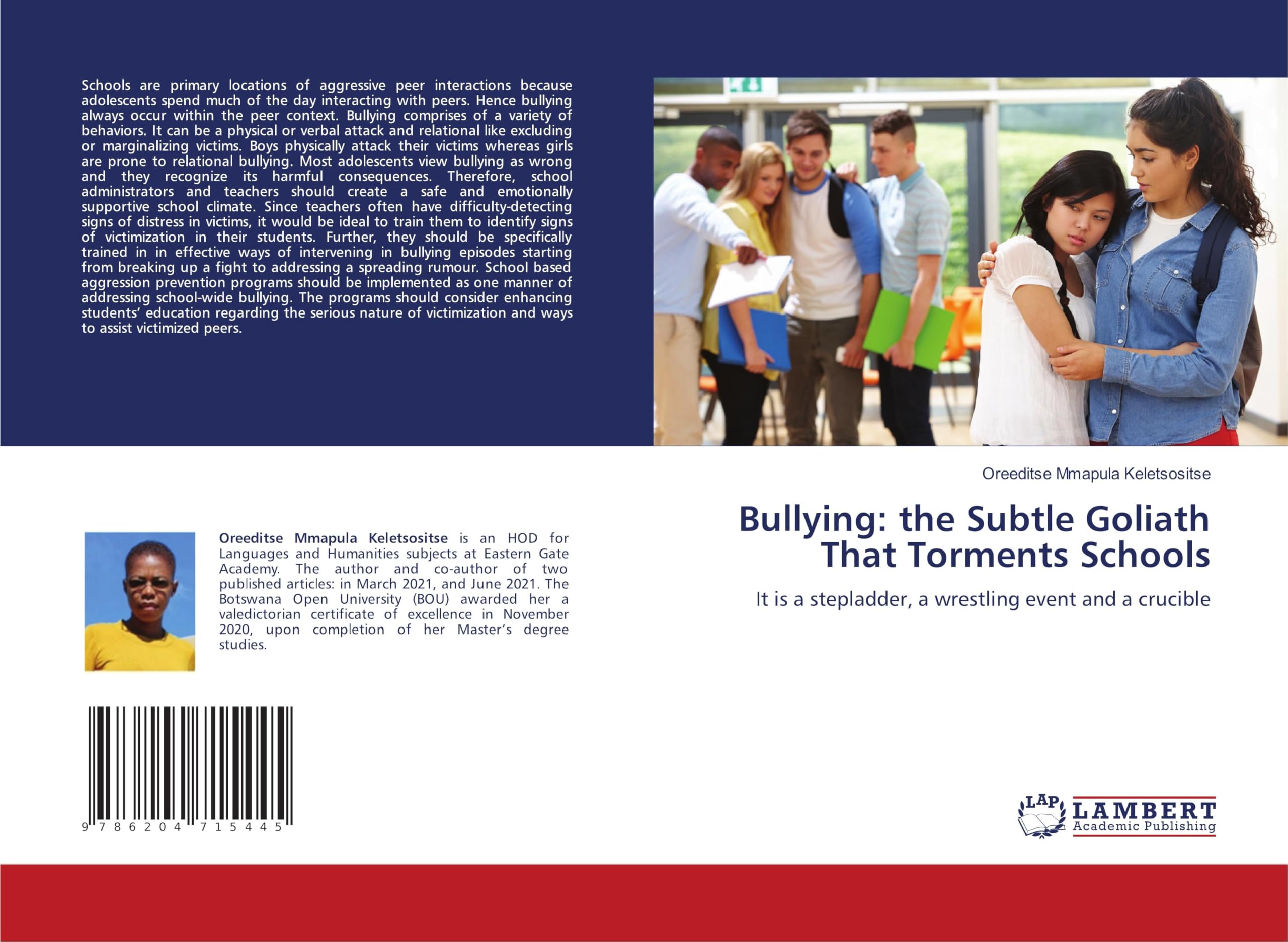 Bullying: the Subtle Goliath That Torments Schools Law
