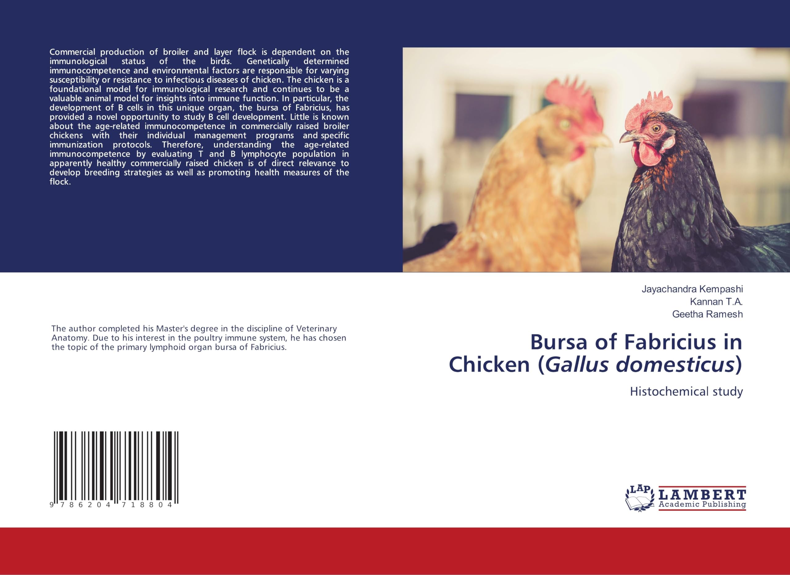 Bursa of Fabricius in Chicken (Gallus domesticus) Medicine