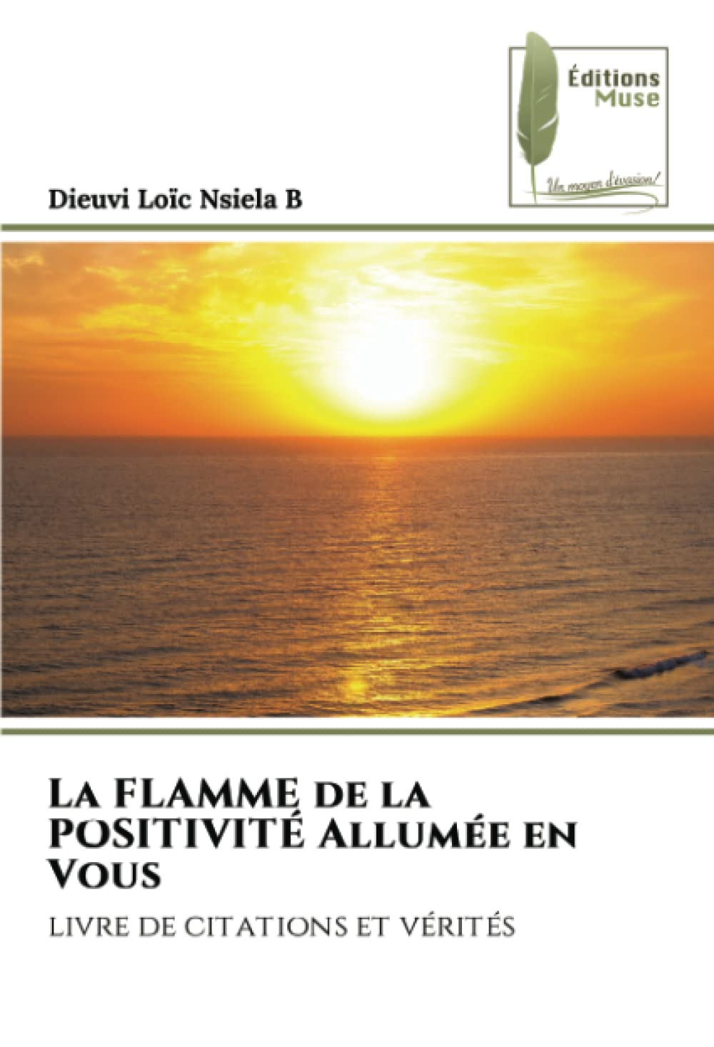 La FLAMME de la POSITIVITÉ Allumée en Vous: livre de citations et vérités book