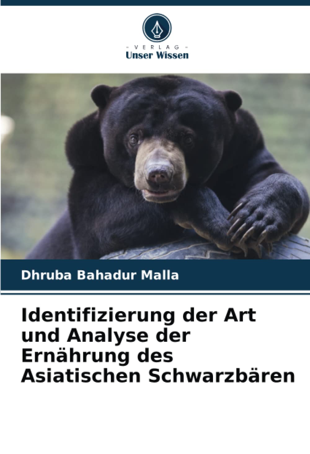 Identifizierung der Art und Analyse der Ernährung des Asiatischen Schwarzbären Natural Sciences