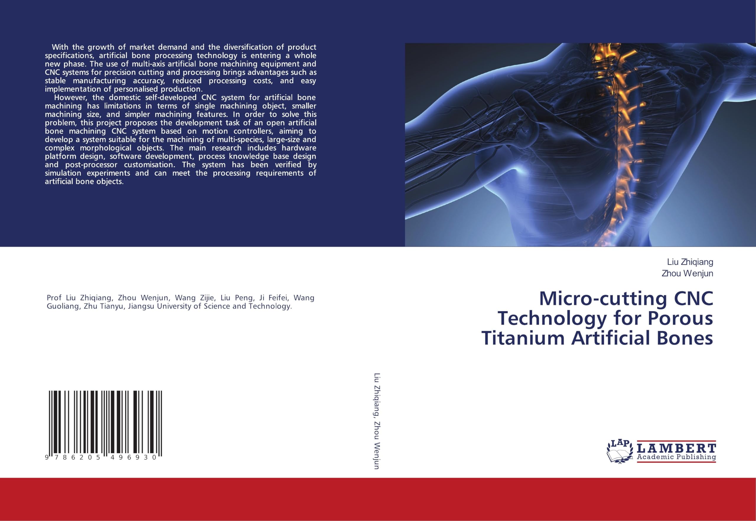 Micro-cutting CNC Technology for Porous Titanium Artificial Bones Business & Technology
