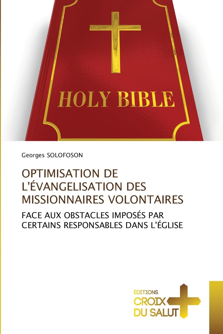 OPTIMISATION DE L'ÉVANGELISATION DES MISSIONNAIRES VOLONTAIRES: FACE AUX OBSTACLES IMPOSÉS PAR CERTAINS RESPONSABLES DANS L'ÉGLISE Religion & Esotericism