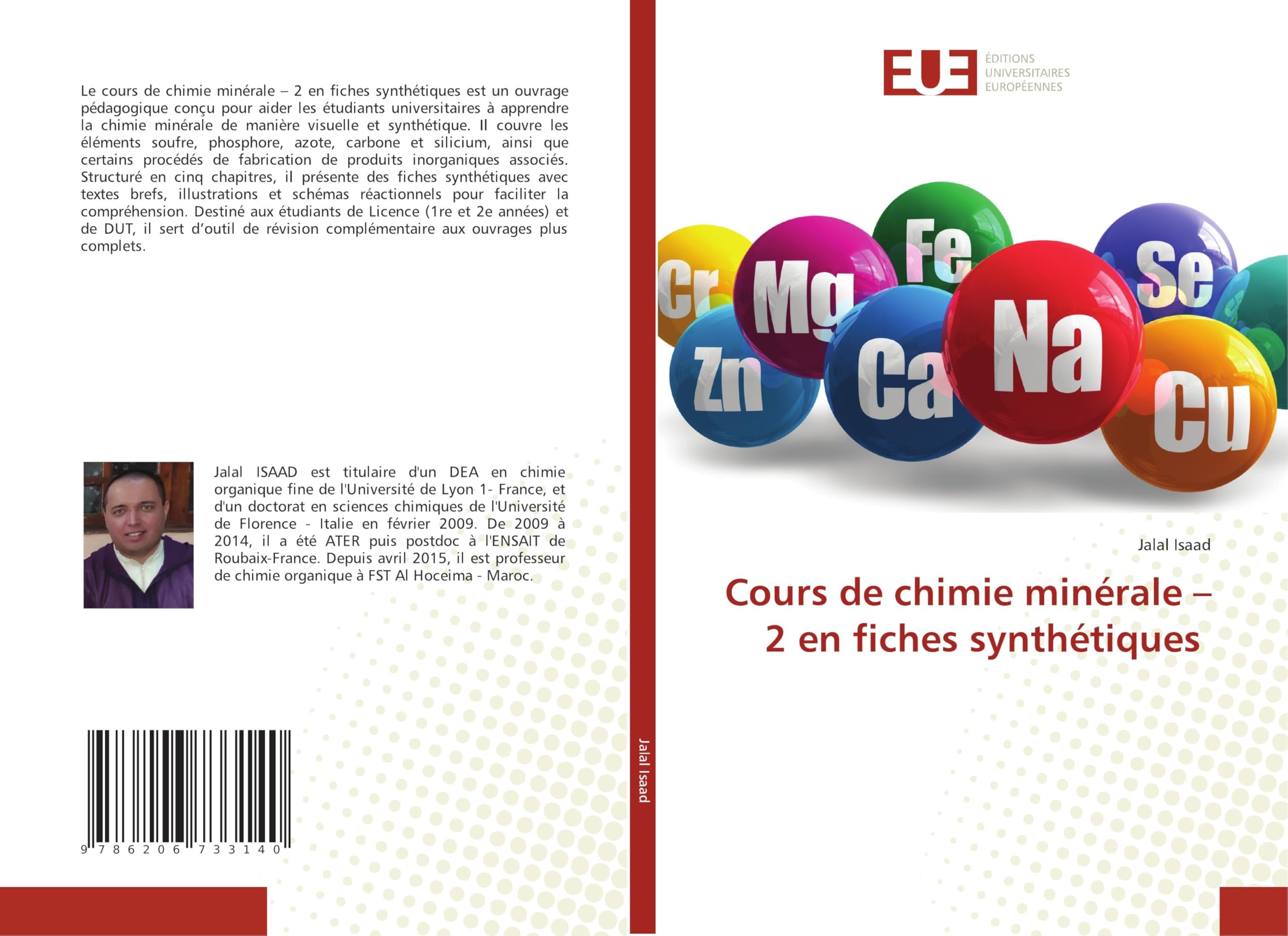 Cours de chimie minérale - 2 en fiches synthétiques Natural Sciences