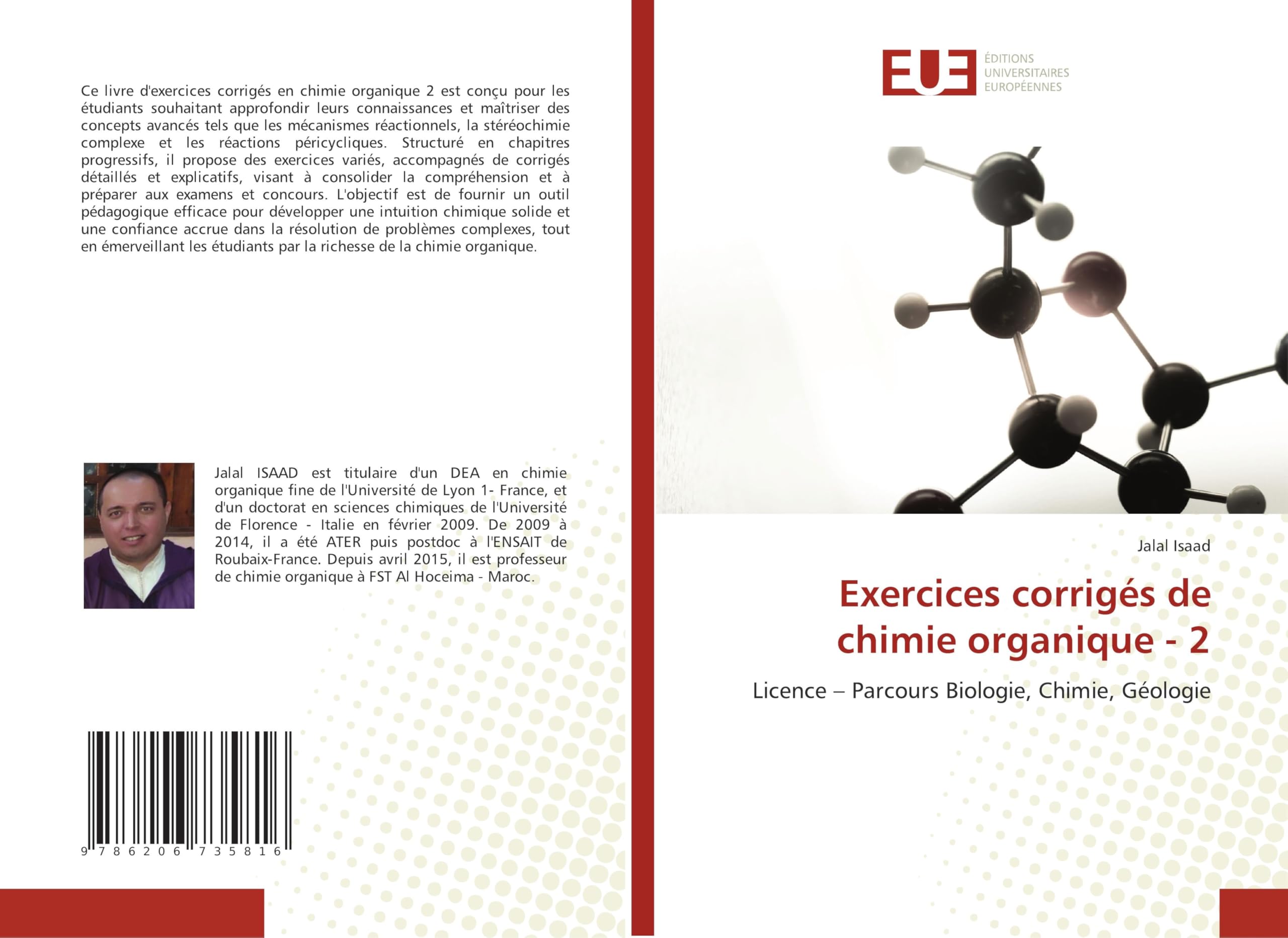 Exercices corrigés de chimie organique - 2 Natural Sciences