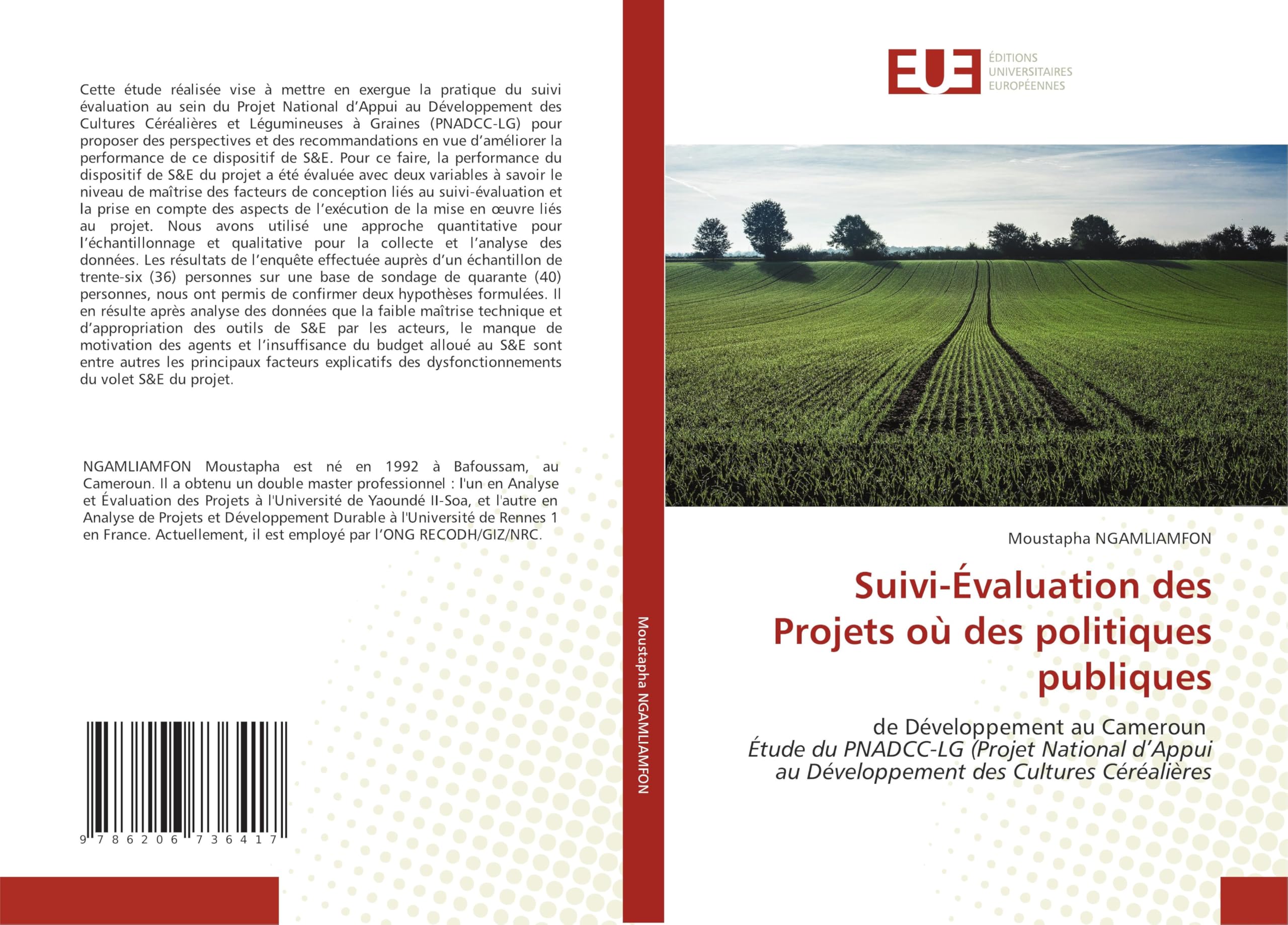 Suivi-Évaluation des Projets où des politiques publiques Natural Sciences