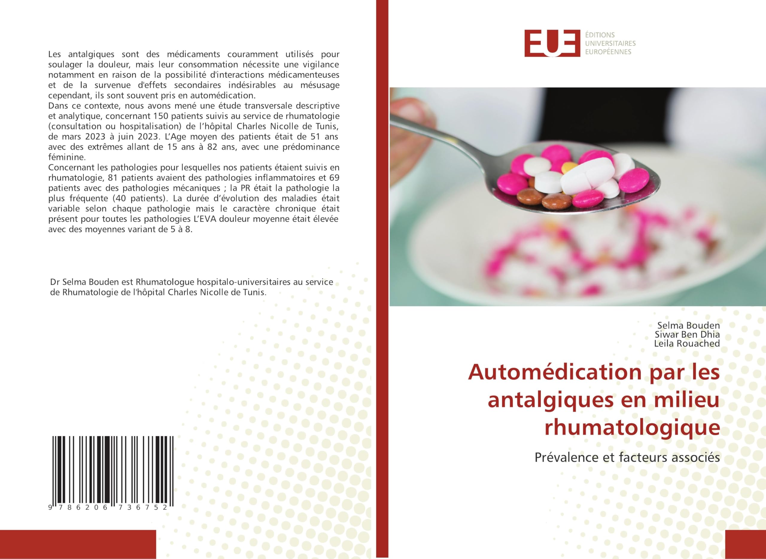 Automédication par les antalgiques en milieu rhumatologique Medicine