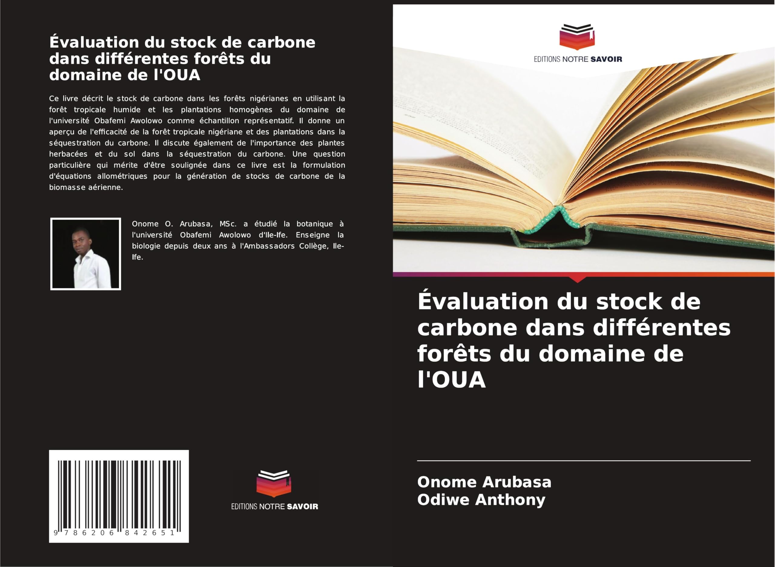 Évaluation du stock de carbone dans différentes forêts du domaine de l'OUA Natural Sciences