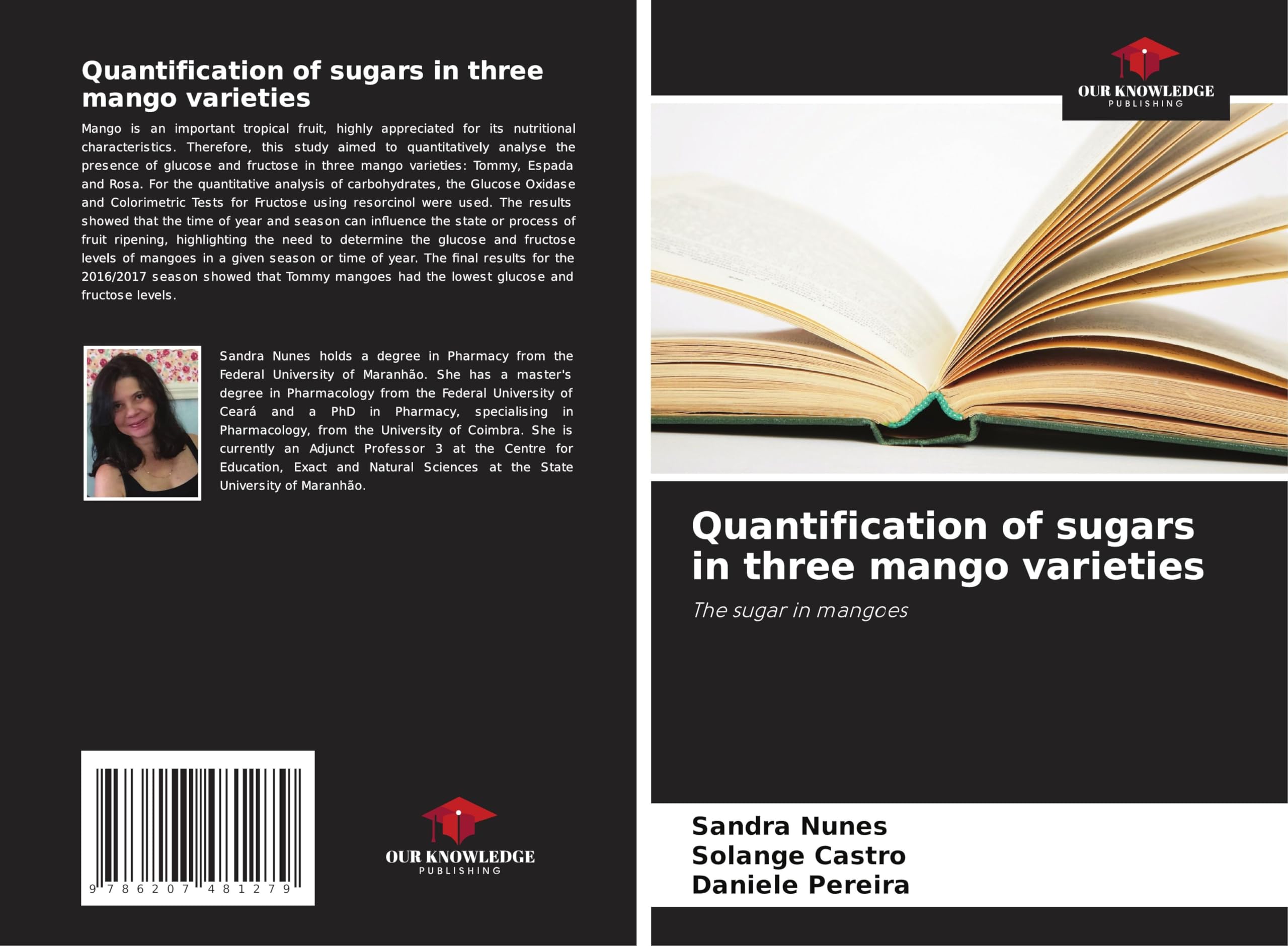 Quantification of sugars in three mango varieties: The sugar in mangoes Medicine