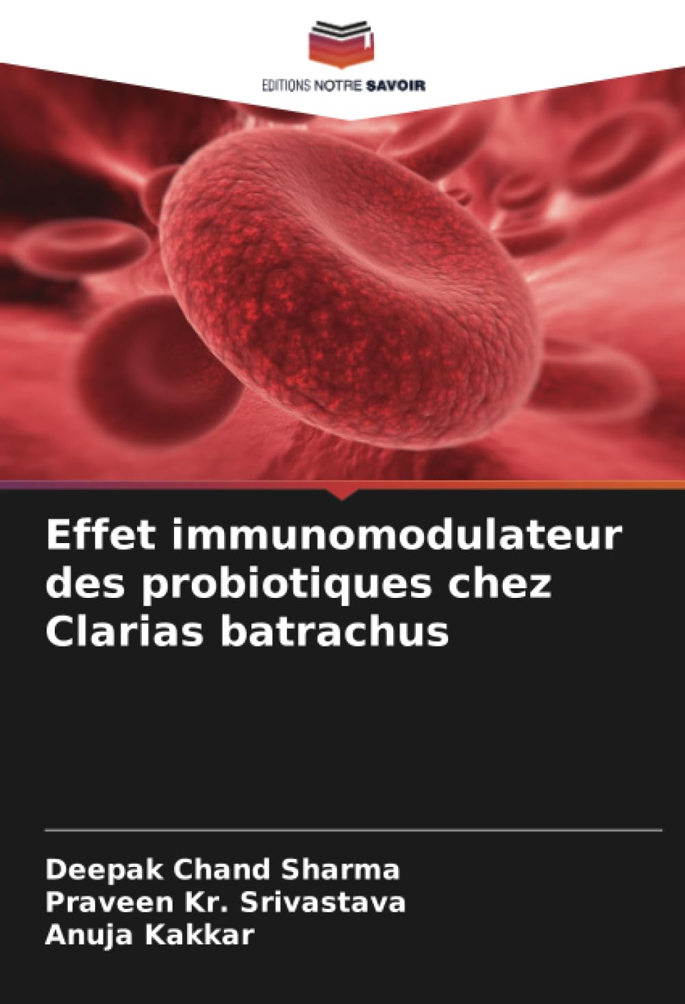 Effet immunomodulateur des probiotiques chez Clarias batrachus book