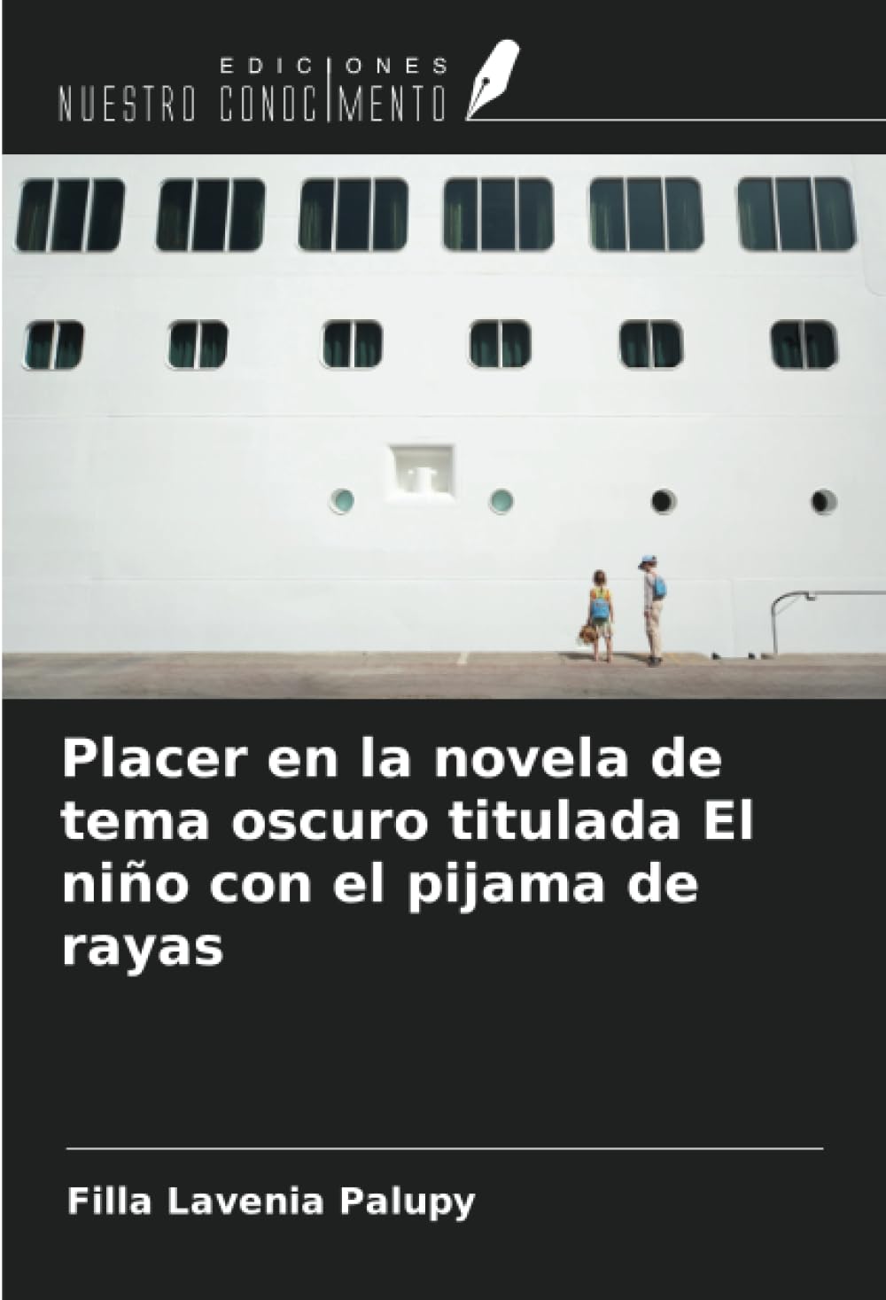 Placer en la novela de tema oscuro titulada El niño con el pijama de rayas Books