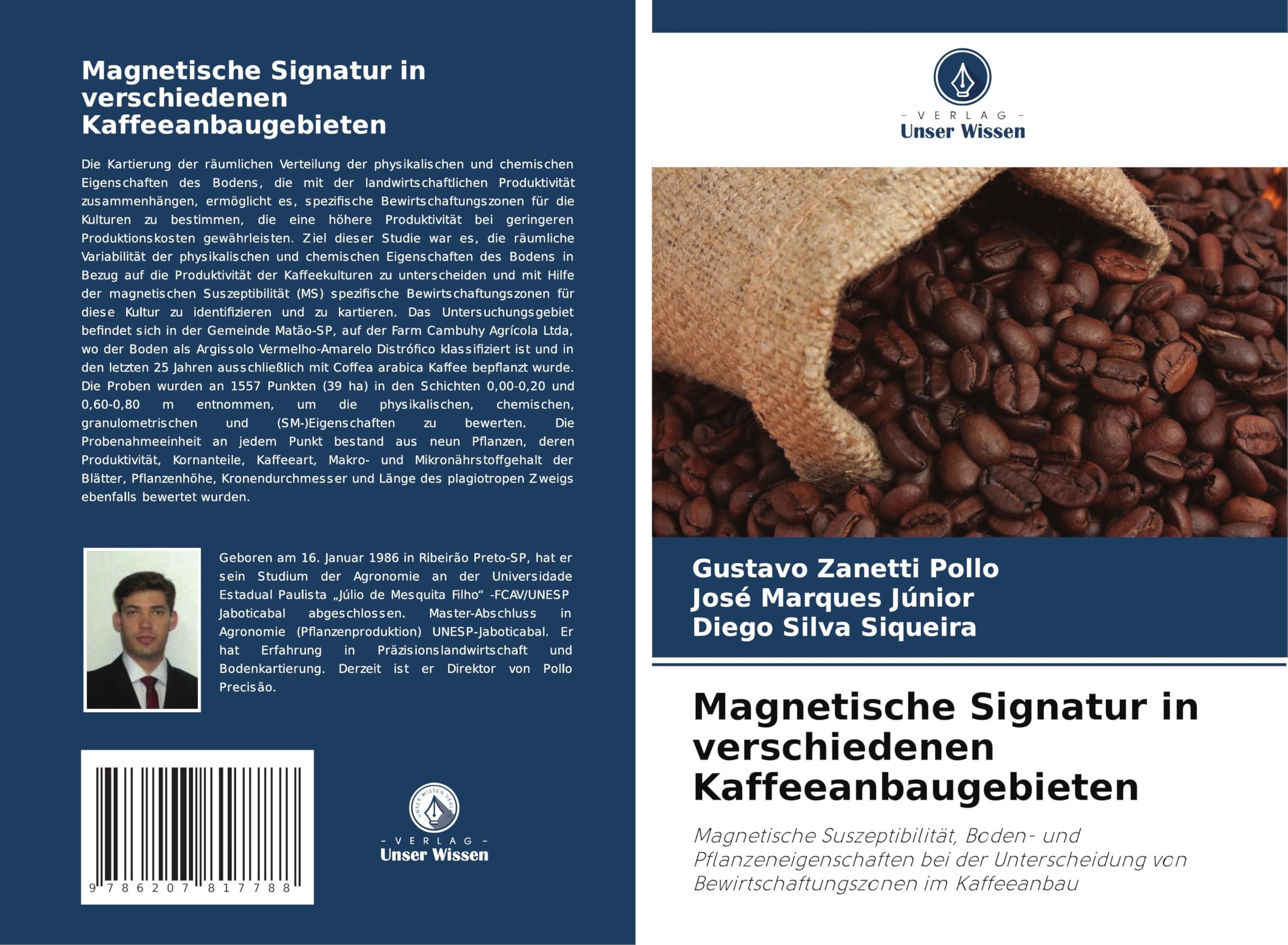 Magnetische Signatur in verschiedenen Kaffeeanbaugebieten Natural Sciences