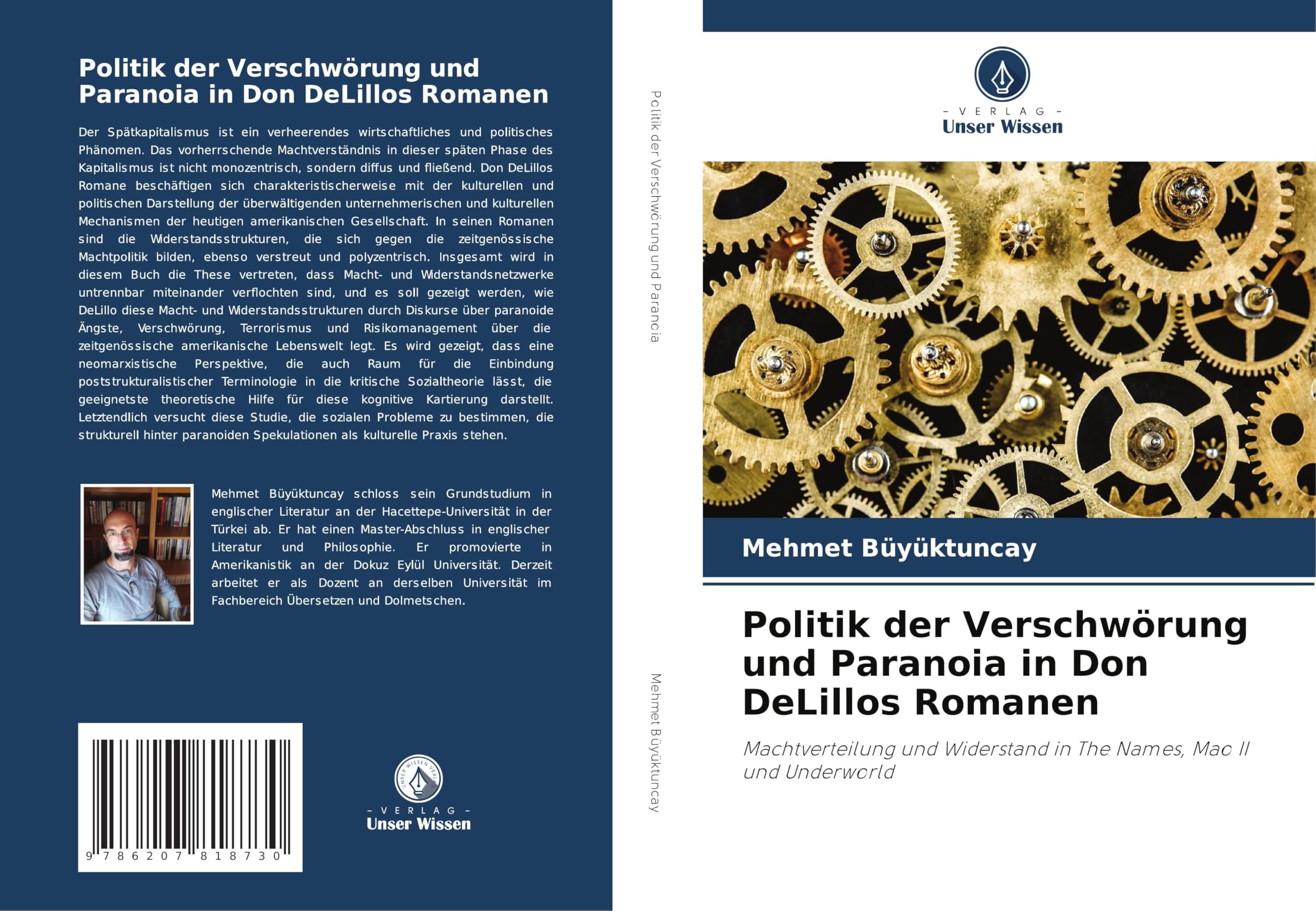 Politik der Verschwörung und Paranoia in Don DeLillos Romanen Books