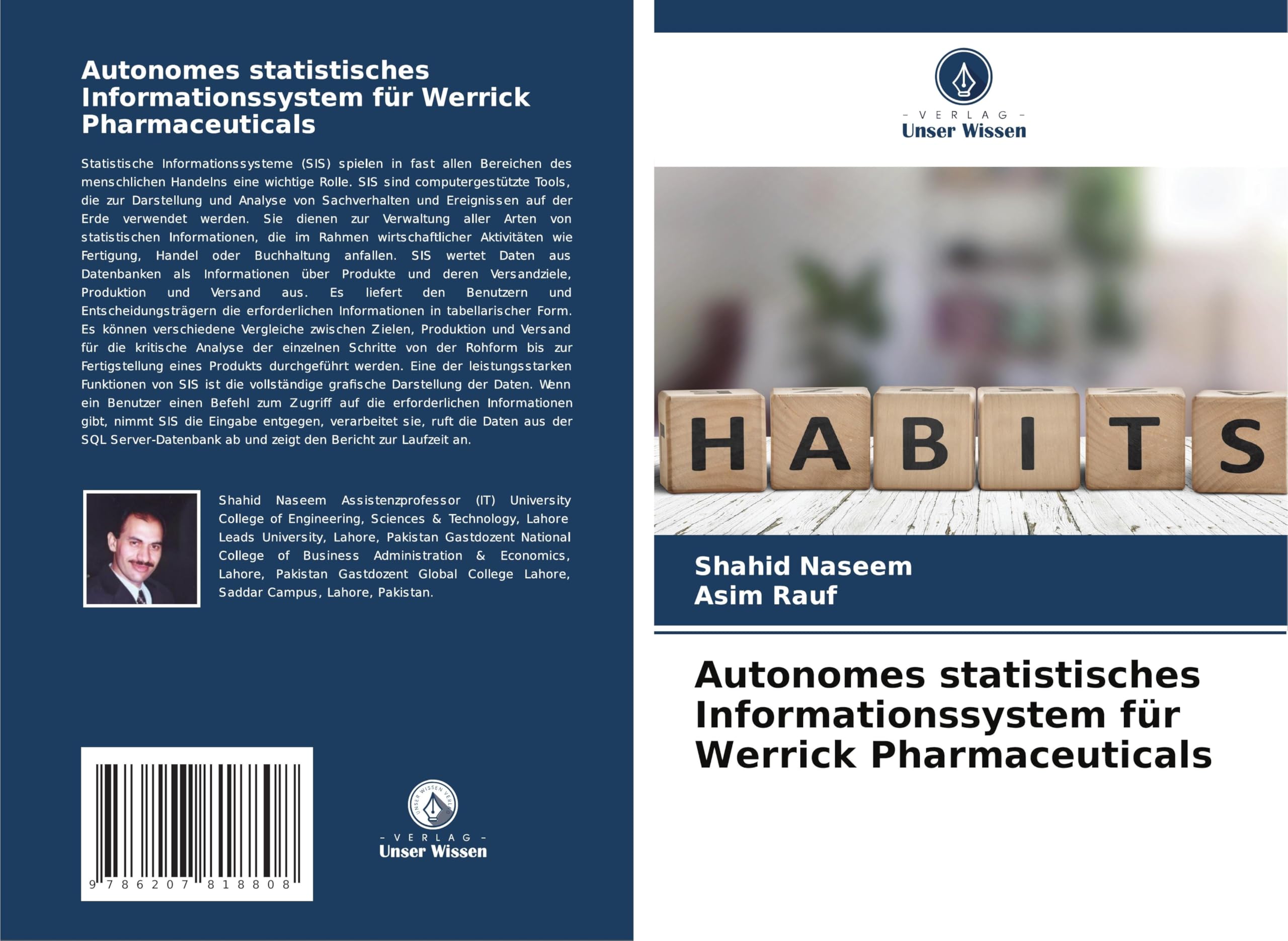 Autonomes statistisches Informationssystem für Werrick Pharmaceuticals Business, Finance & Career
