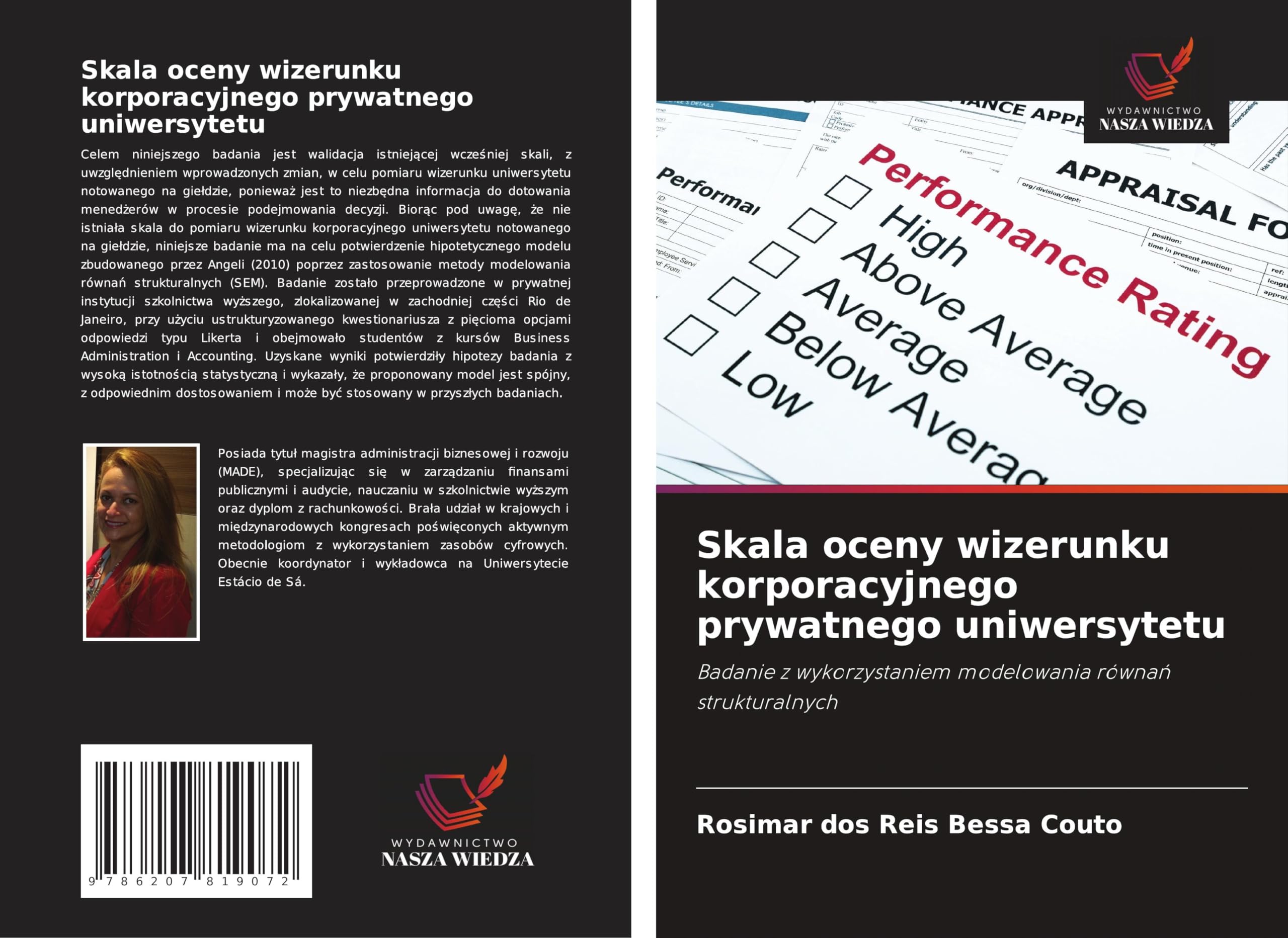 Skala oceny wizerunku korporacyjnego prywatnego uniwersytetu Law