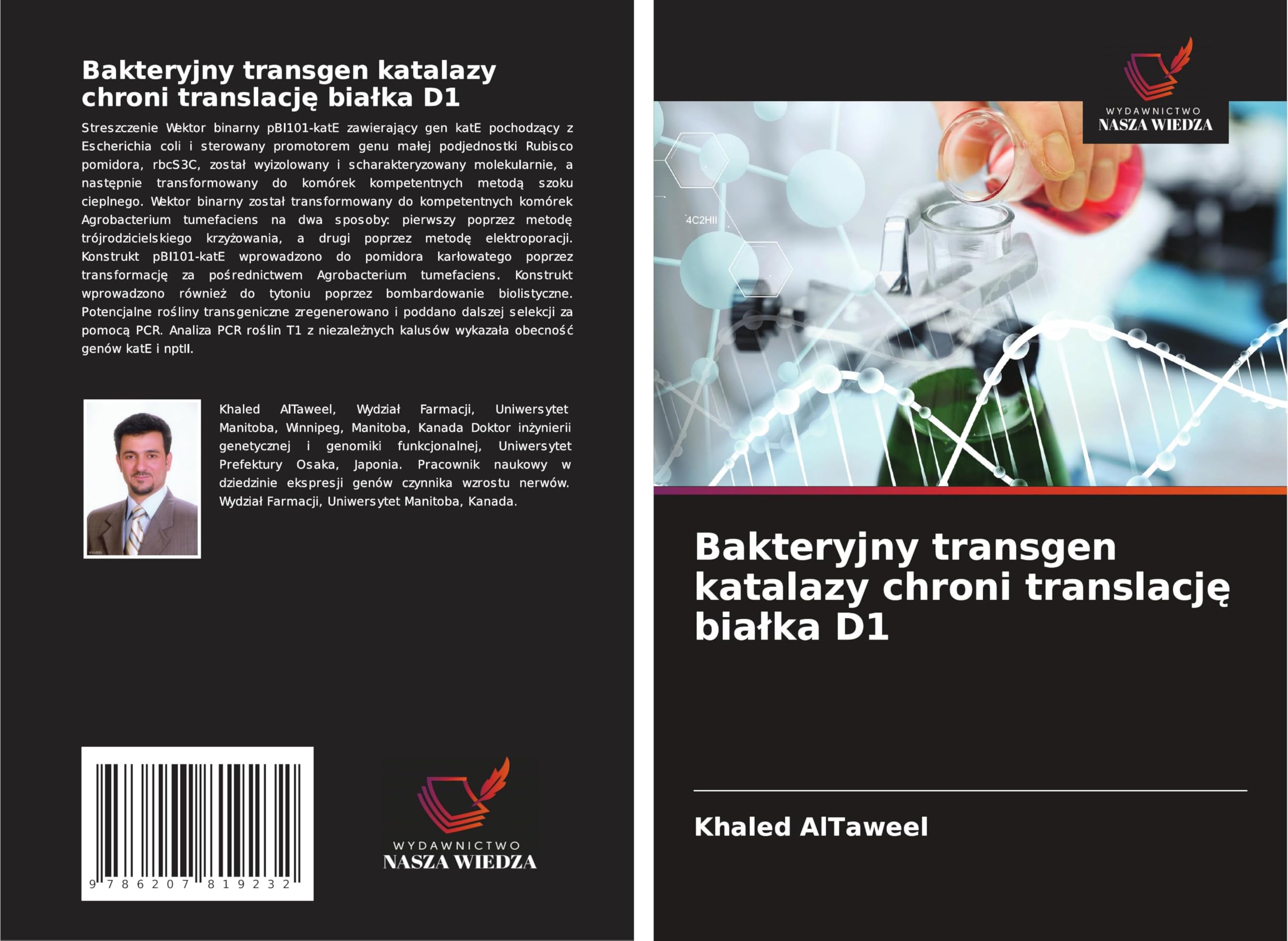 Bakteryjny transgen katalazy chroni translacj¿ bia¿ka D1: DE Natural Sciences
