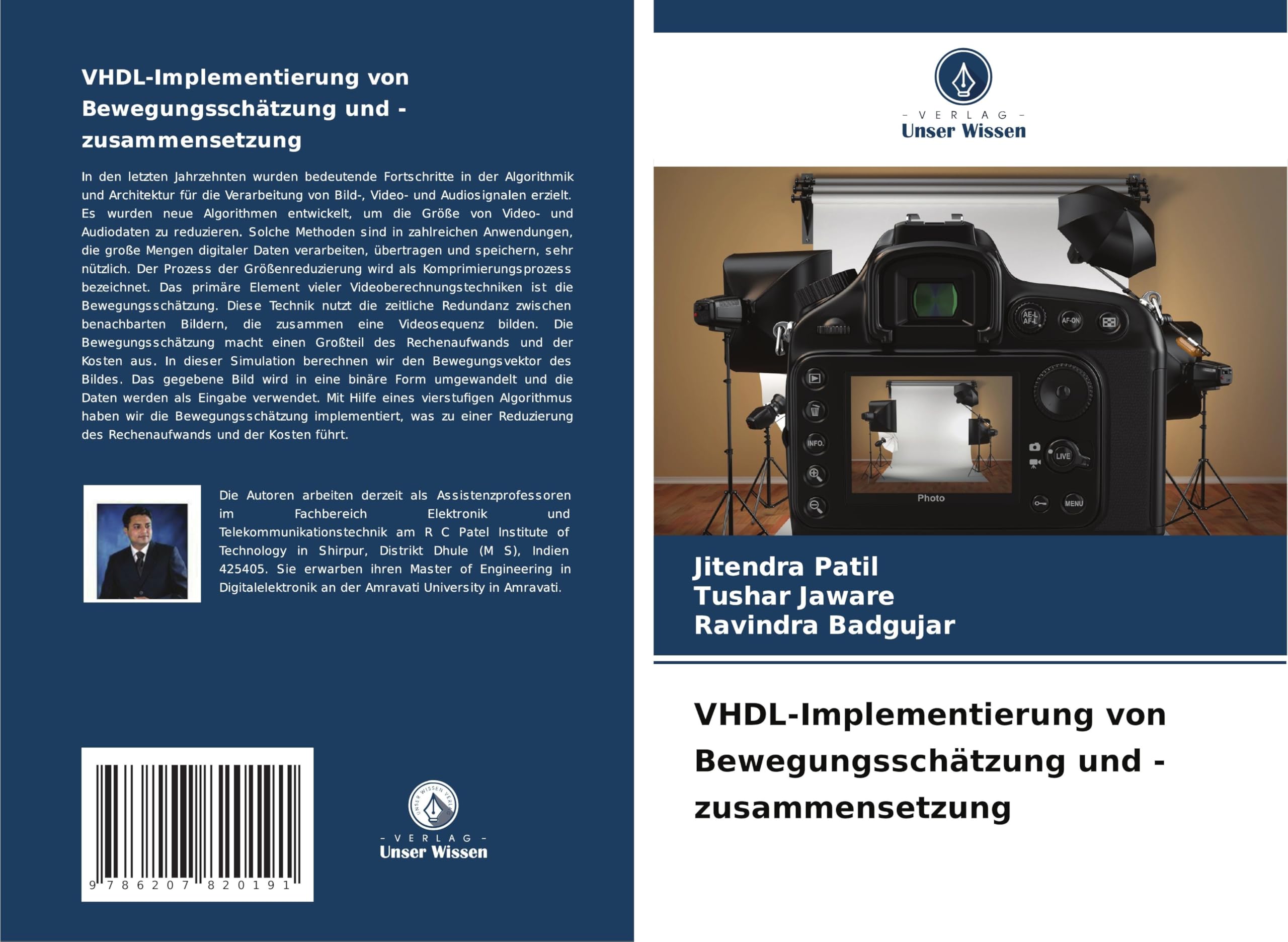 VHDL-Implementierung von Bewegungsschätzung und -zusammensetzung Business & Technology