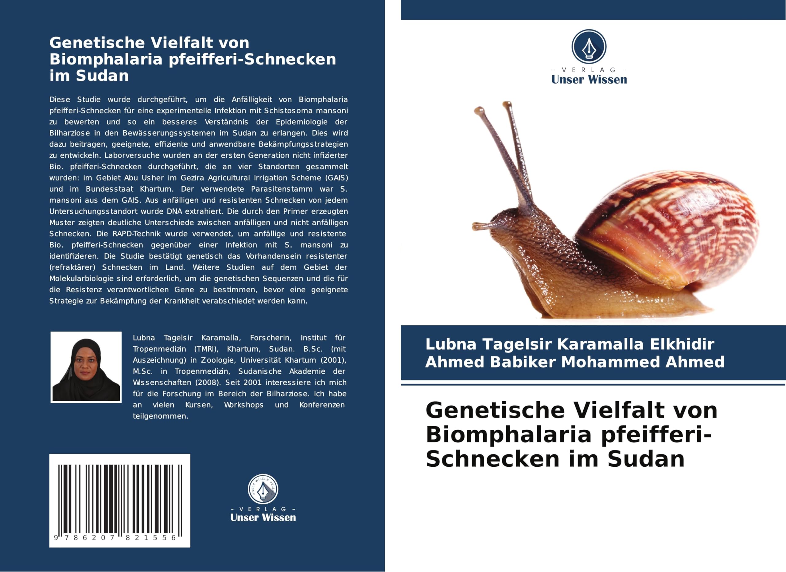 Genetische Vielfalt von Biomphalaria pfeifferi-Schnecken im Sudan Natural Sciences