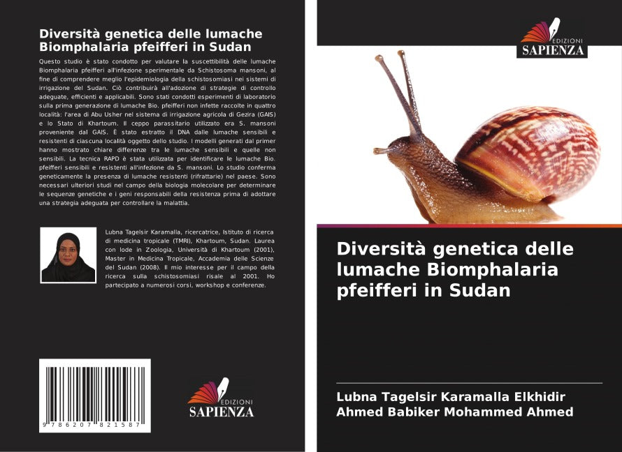 Diversità genetica delle lumache Biomphalaria pfeifferi in Sudan Natural Sciences