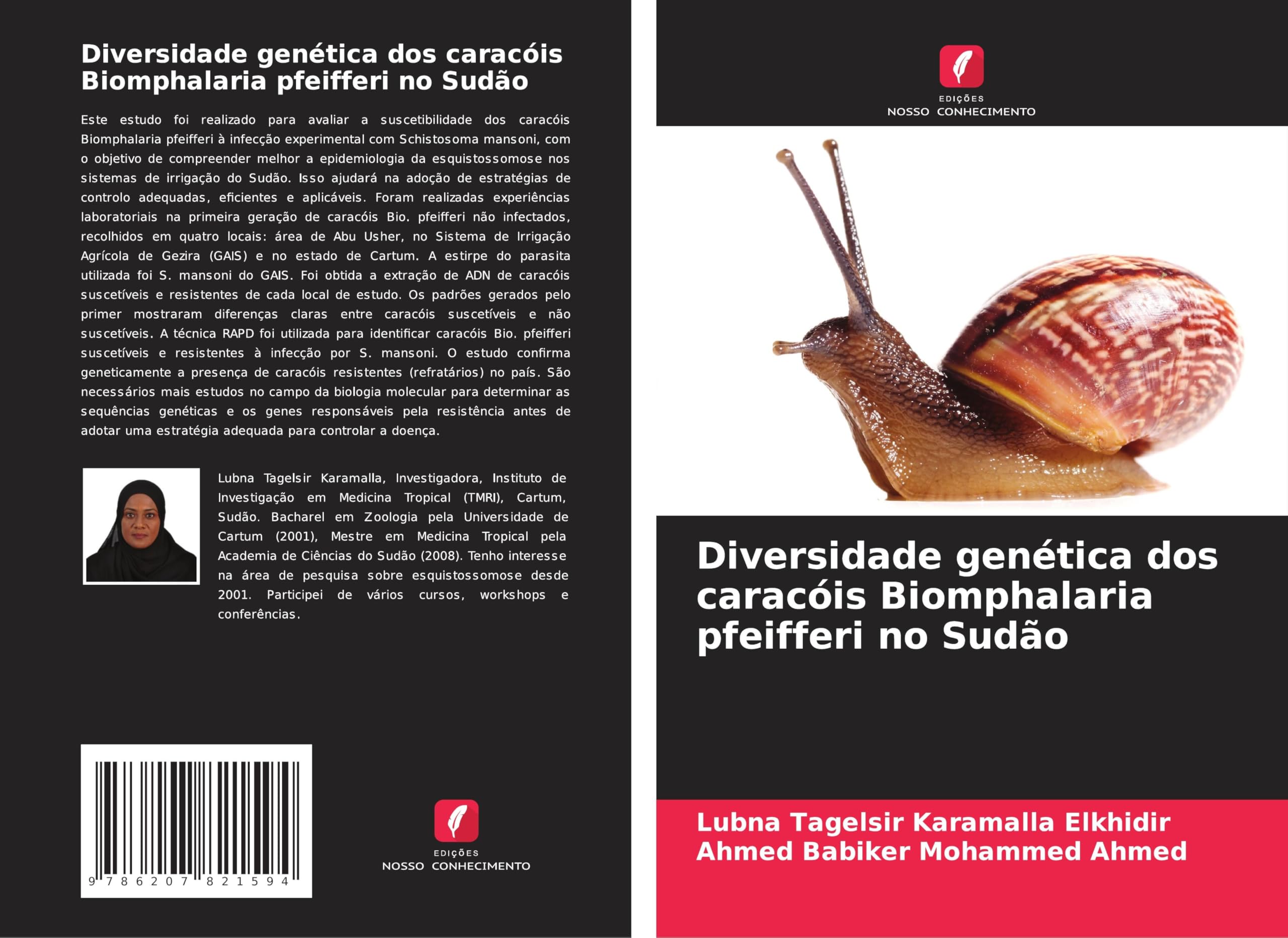 Diversidade genética dos caracóis Biomphalaria pfeifferi no Sudão Natural Sciences