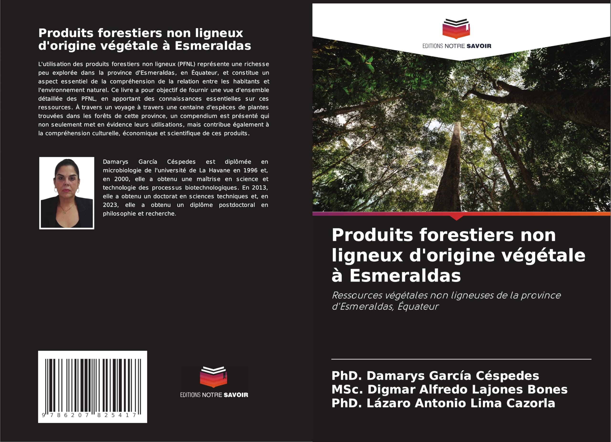Produits forestiers non ligneux d'origine végétale à Esmeraldas Natural Sciences