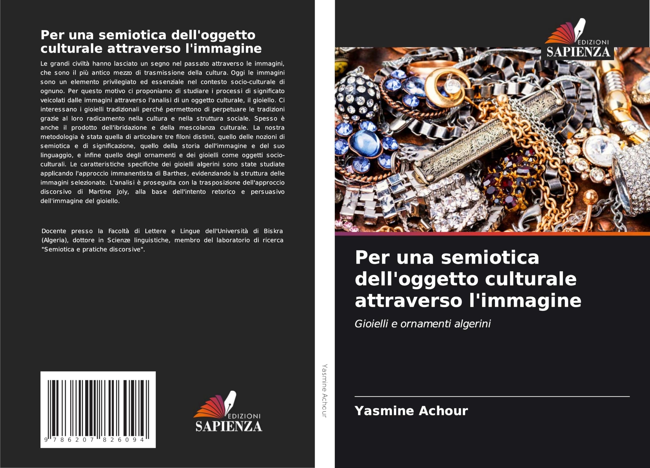 Per una semiotica dell'oggetto culturale attraverso l'immagine: Gioielli e ornamenti algerini Books