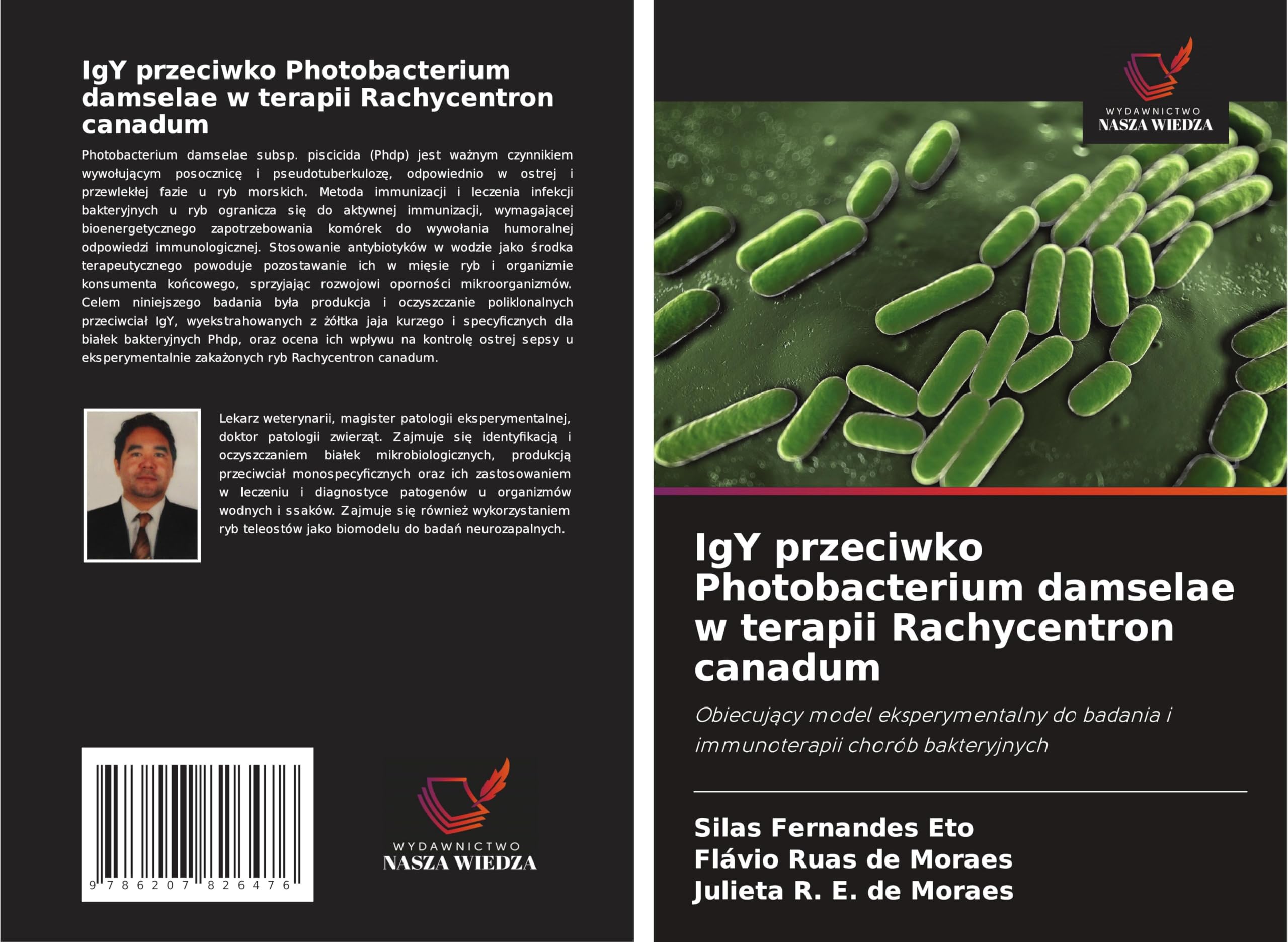 IgY przeciwko Photobacterium damselae w terapii Rachycentron canadum Medicine