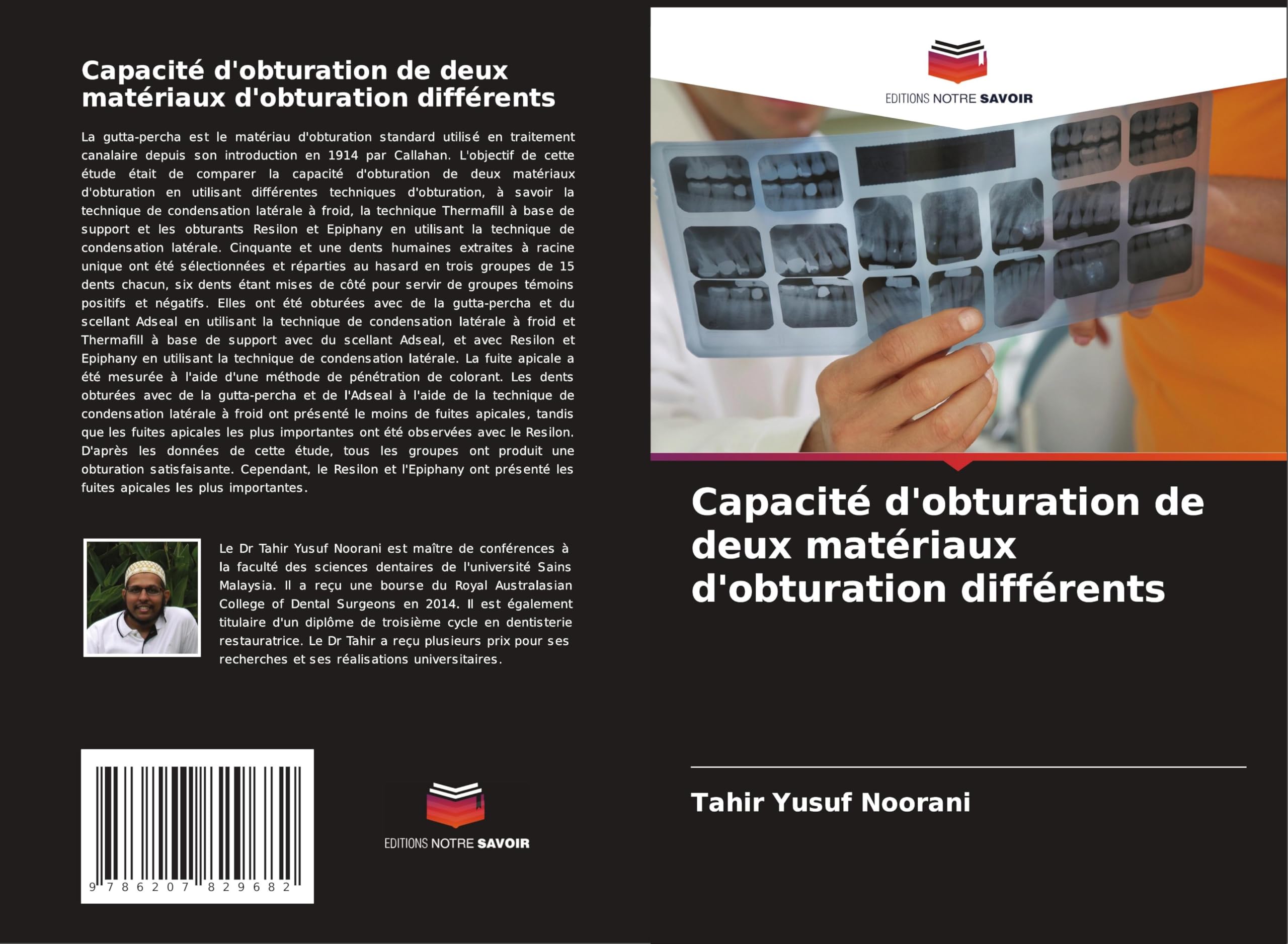 Capacité d'obturation de deux matériaux d'obturation différents Medicine