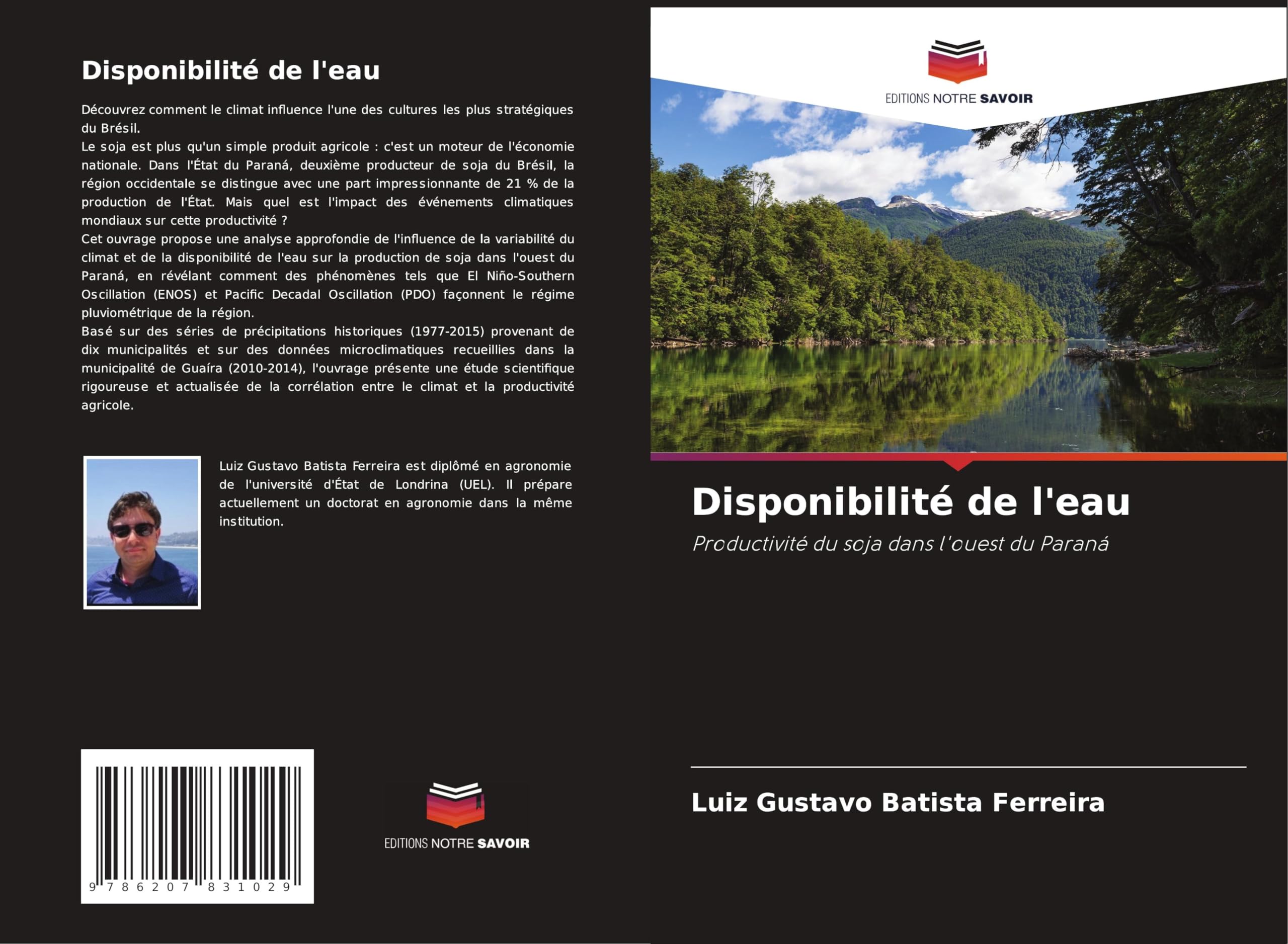 Disponibilité de l'eau: Productivité du soja dans l'ouest du Paraná Natural Sciences