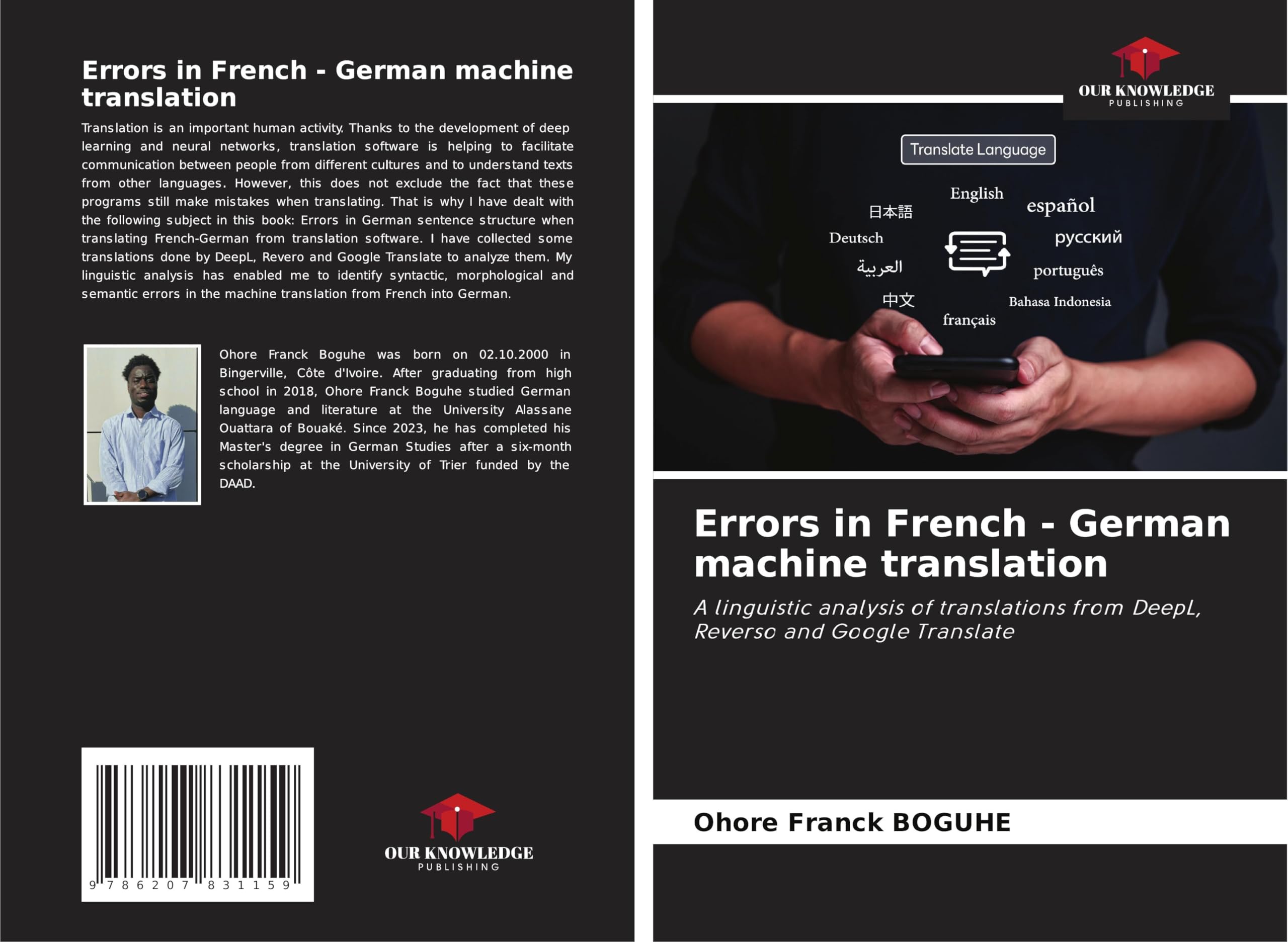 Errors in French - German machine translation Books