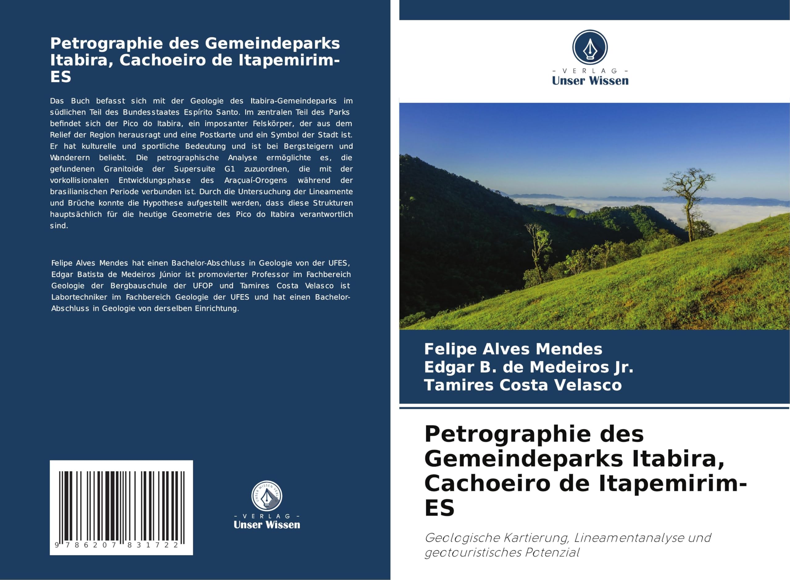 Petrographie des Gemeindeparks Itabira, Cachoeiro de Itapemirim-ES Natural Sciences