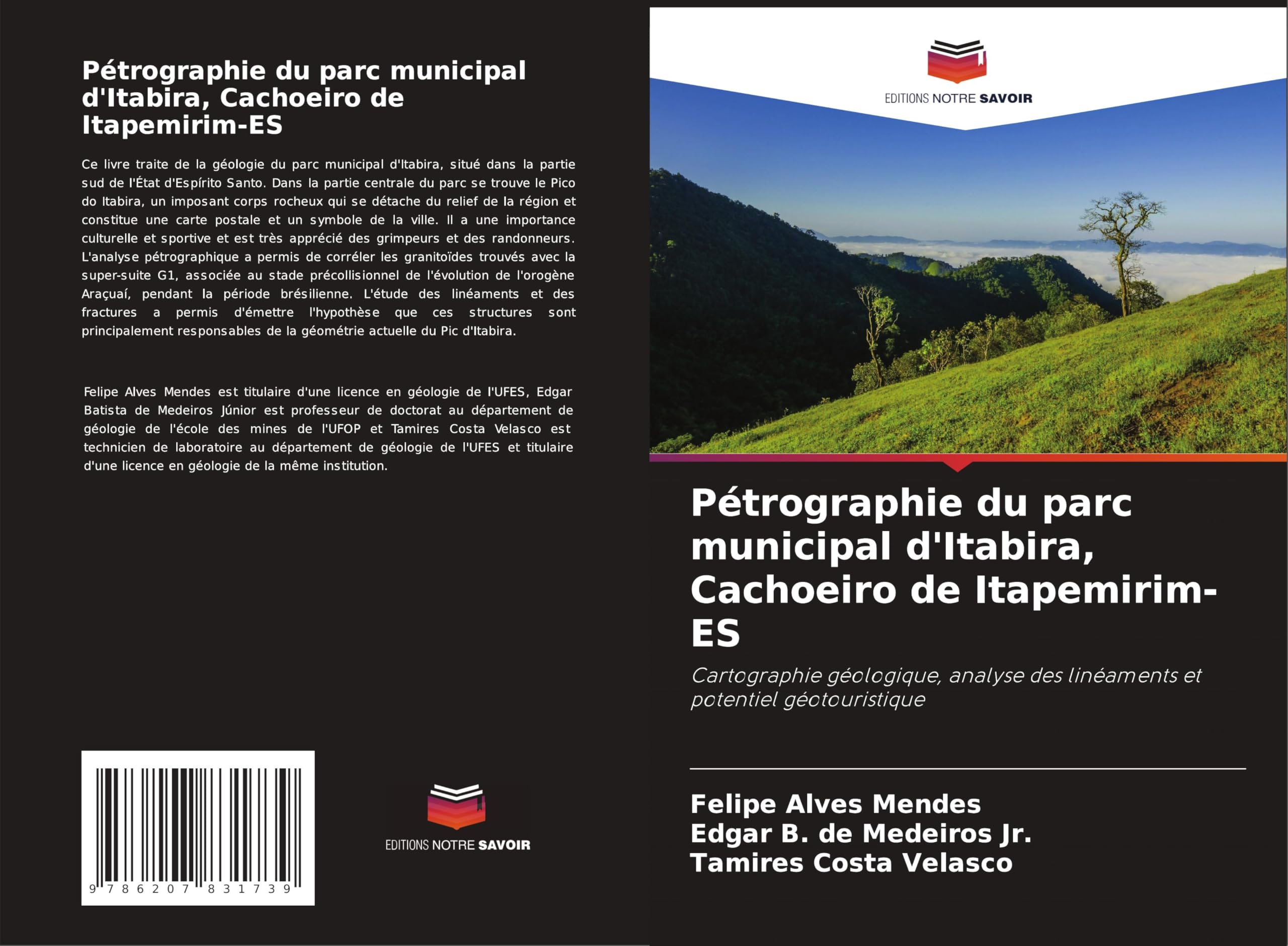 Pétrographie du parc municipal d'Itabira, Cachoeiro de Itapemirim-ES: Cartographie géologique, analyse des linéaments et potentiel géotouristique Natural Sciences