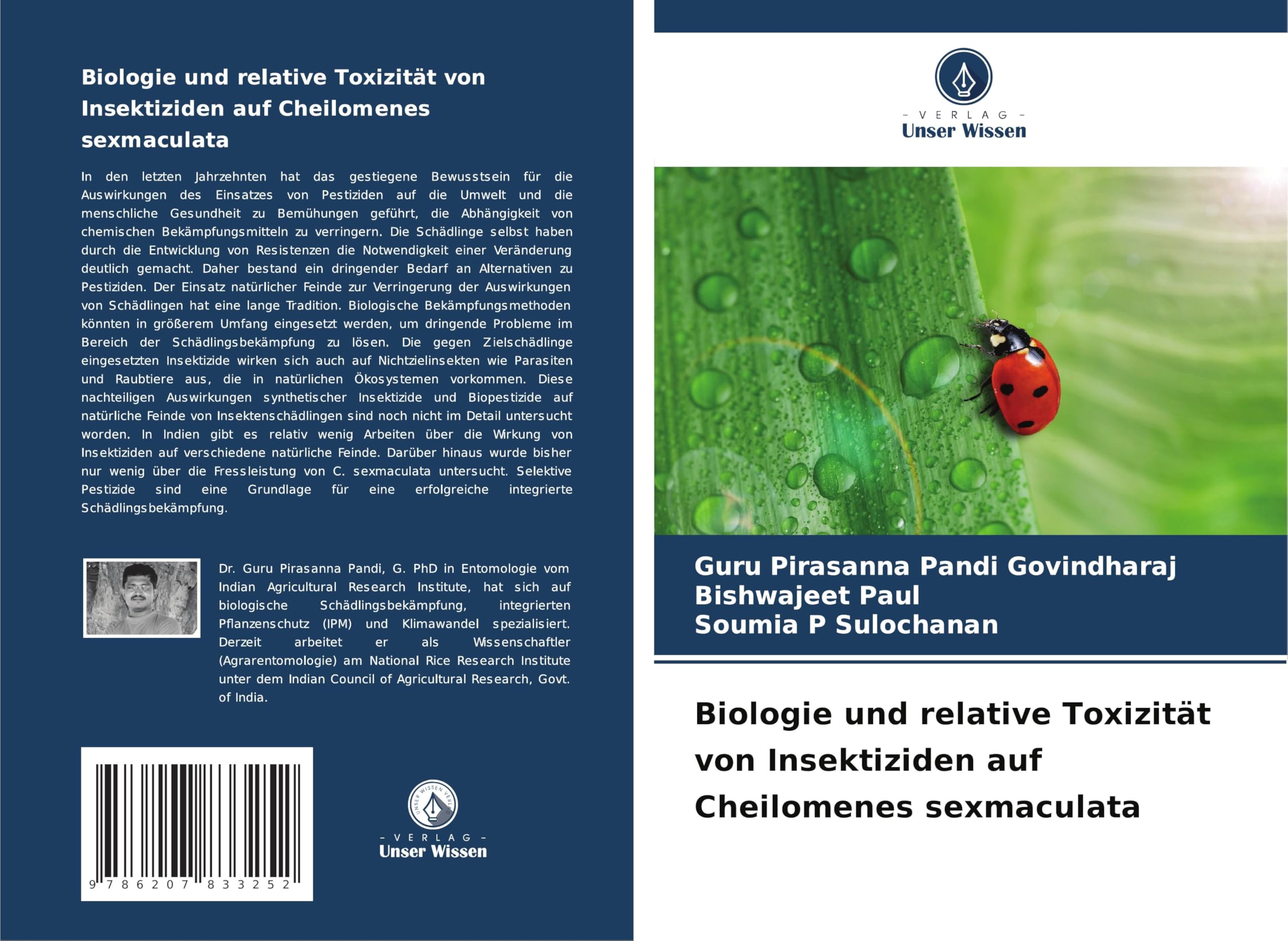 Biologie und relative Toxizität von Insektiziden auf Cheilomenes sexmaculata Natural Sciences
