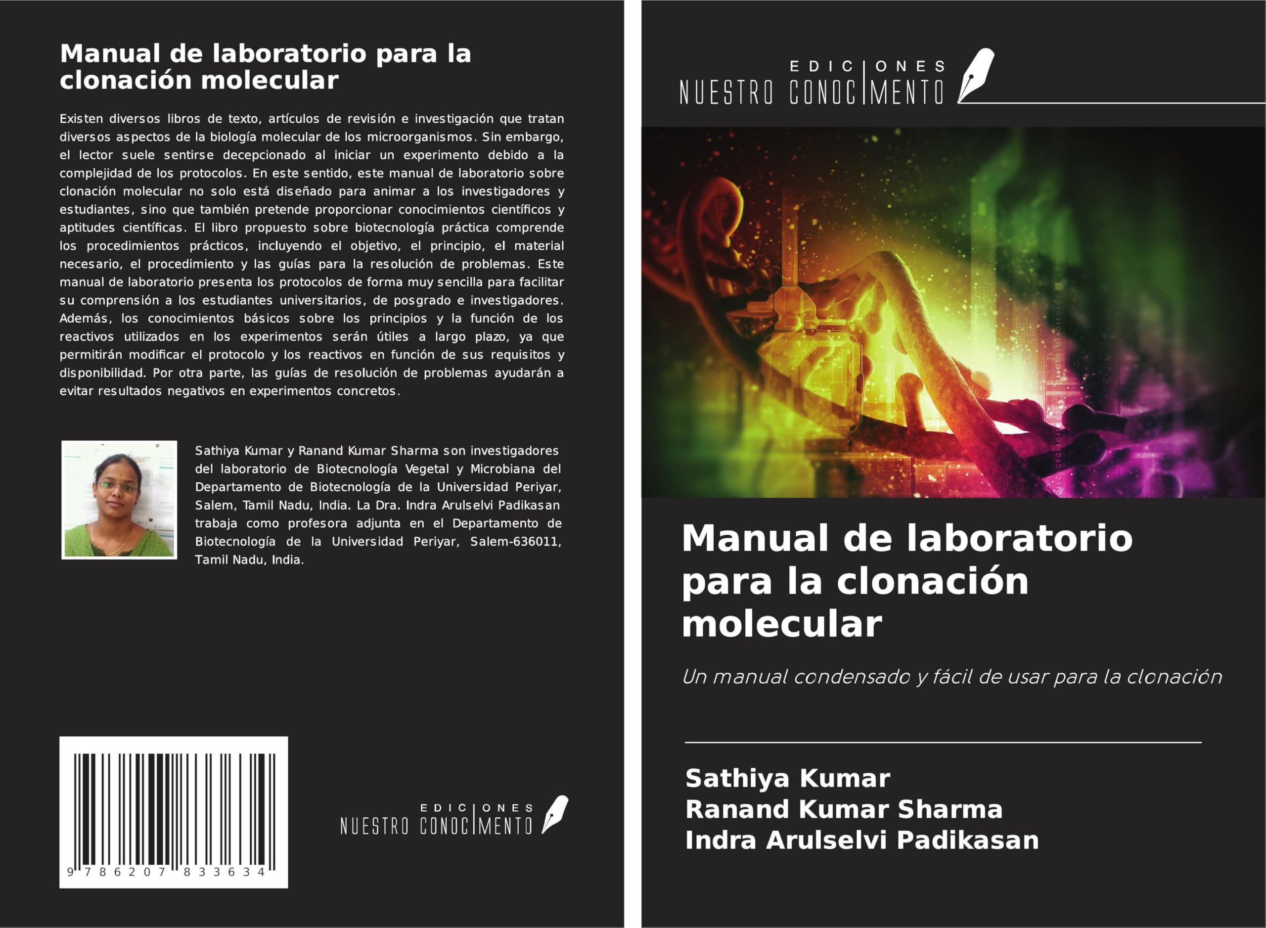 Manual de laboratorio para la clonación molecular: Un manual condensado y fácil de usar para la clonación Natural Sciences