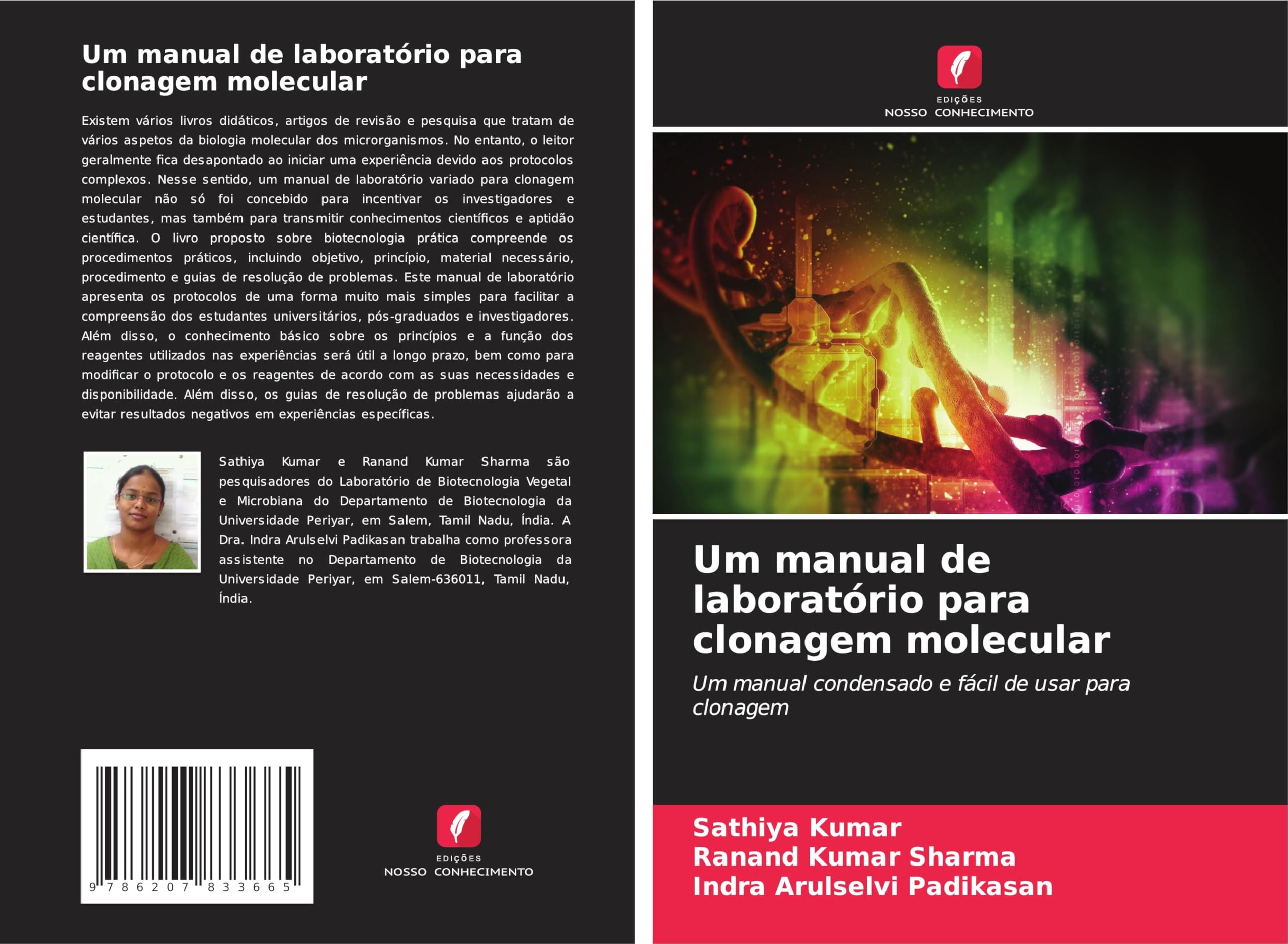 Um manual de laboratório para clonagem molecular: Um manual condensado e fácil de usar para clonagem Natural Sciences