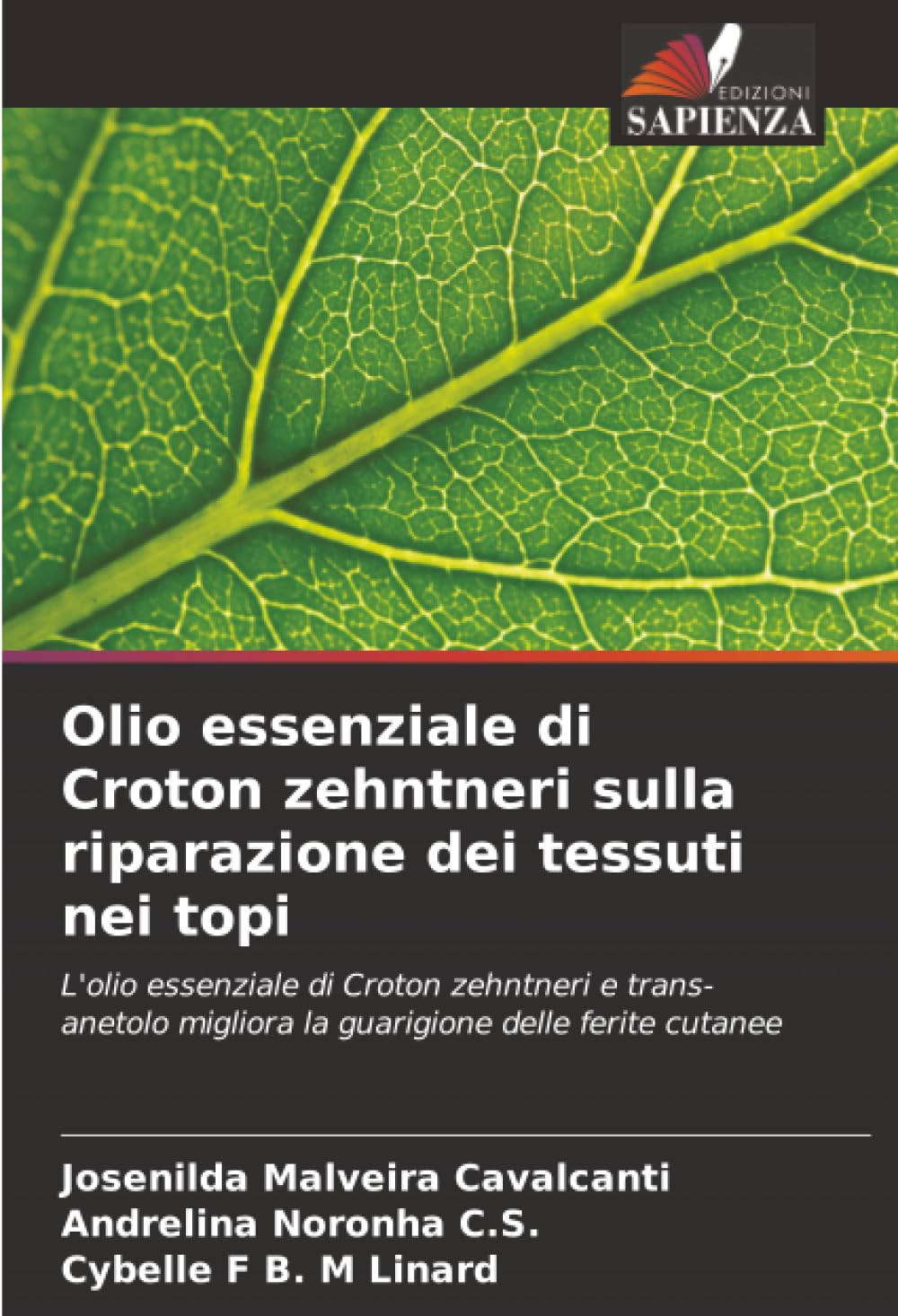 Olio essenziale di Croton zehntneri sulla riparazione dei tessuti nei topi: L'olio essenziale di Croton zehntneri e trans-anetolo migliora la guarigione delle ferite cutanee.DE Medicine