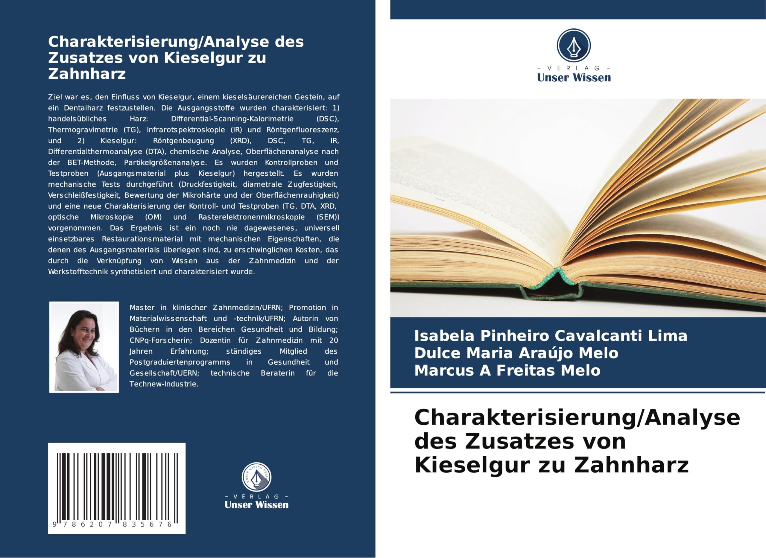 Charakterisierung/Analyse des Zusatzes von Kieselgur zu Zahnharz Medicine