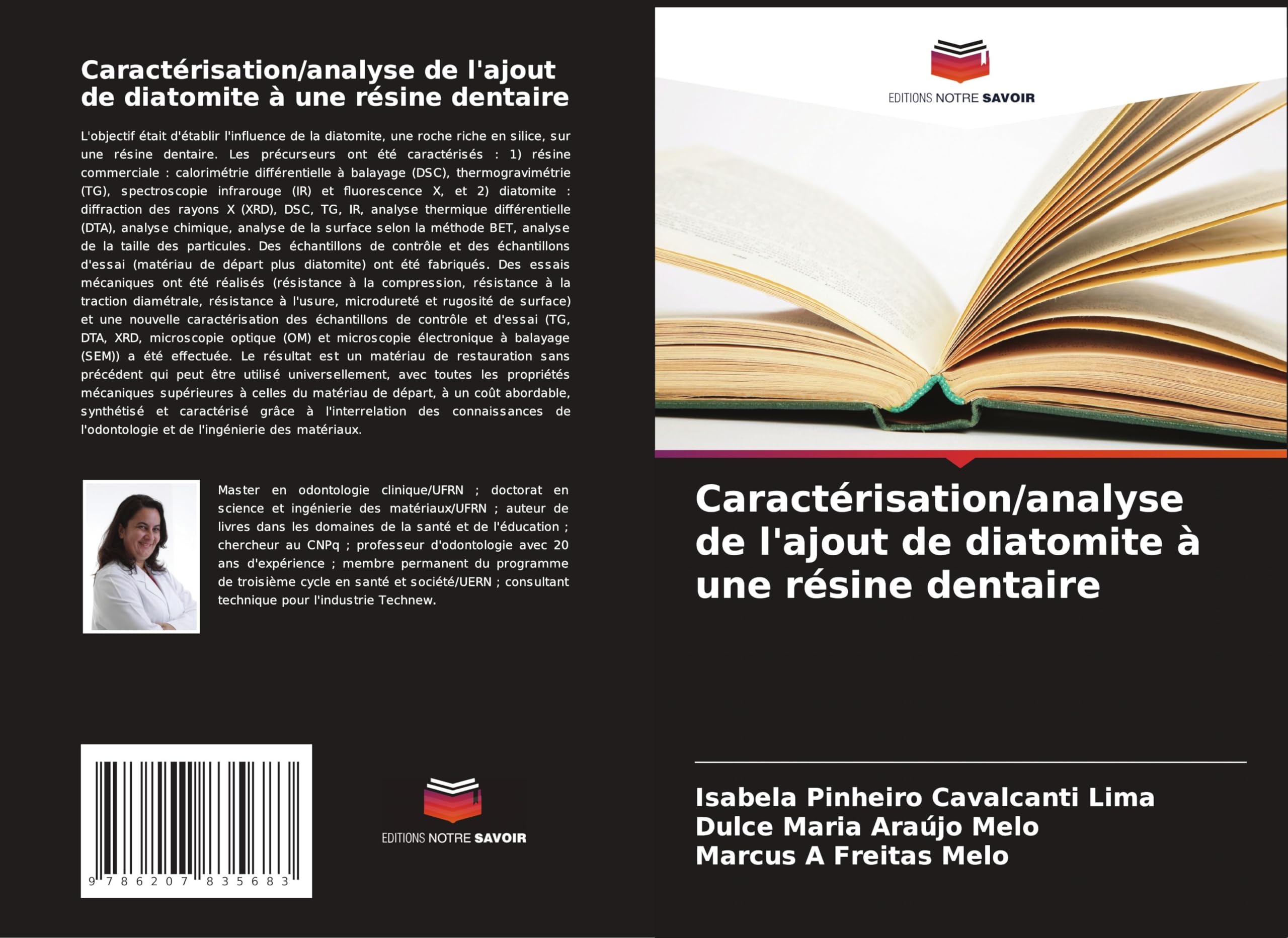 Caractérisation/analyse de l'ajout de diatomite à une résine dentaire Medicine