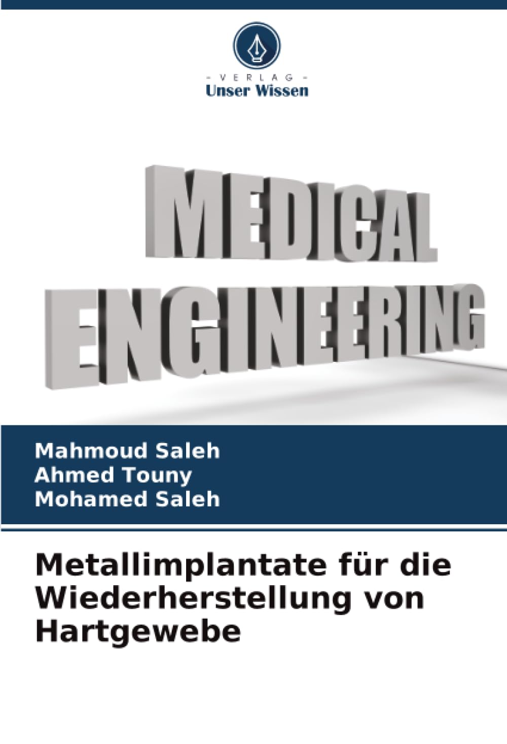 Metallimplantate für die Wiederherstellung von Hartgewebe Medicine