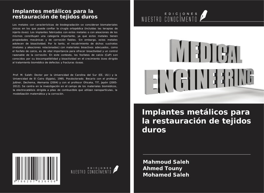 Implantes metálicos para la restauración de tejidos duros Medicine
