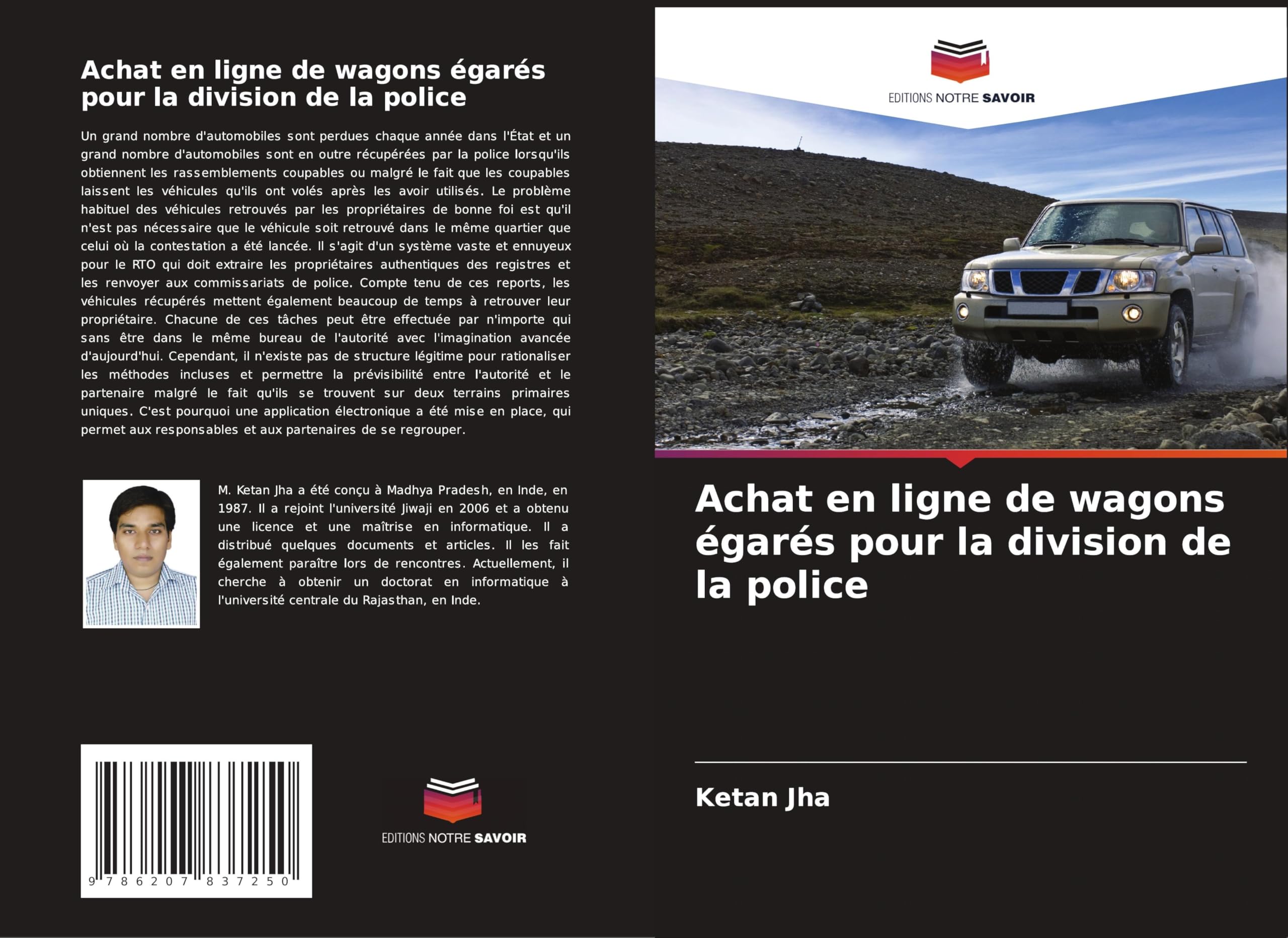 Achat en ligne de wagons égarés pour la division de la police Computer Science