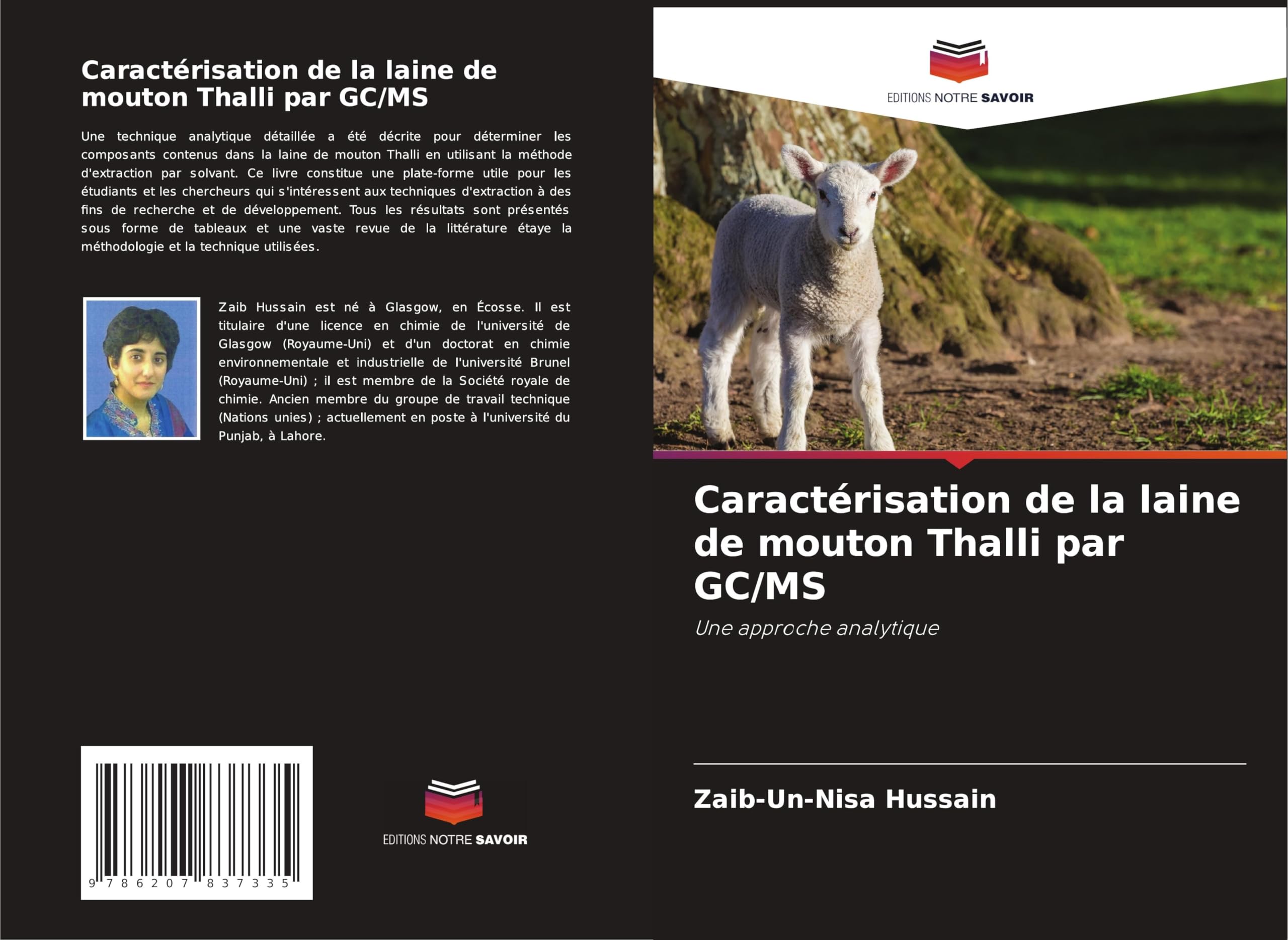 Caractérisation de la laine de mouton Thalli par GC/MS Natural Sciences