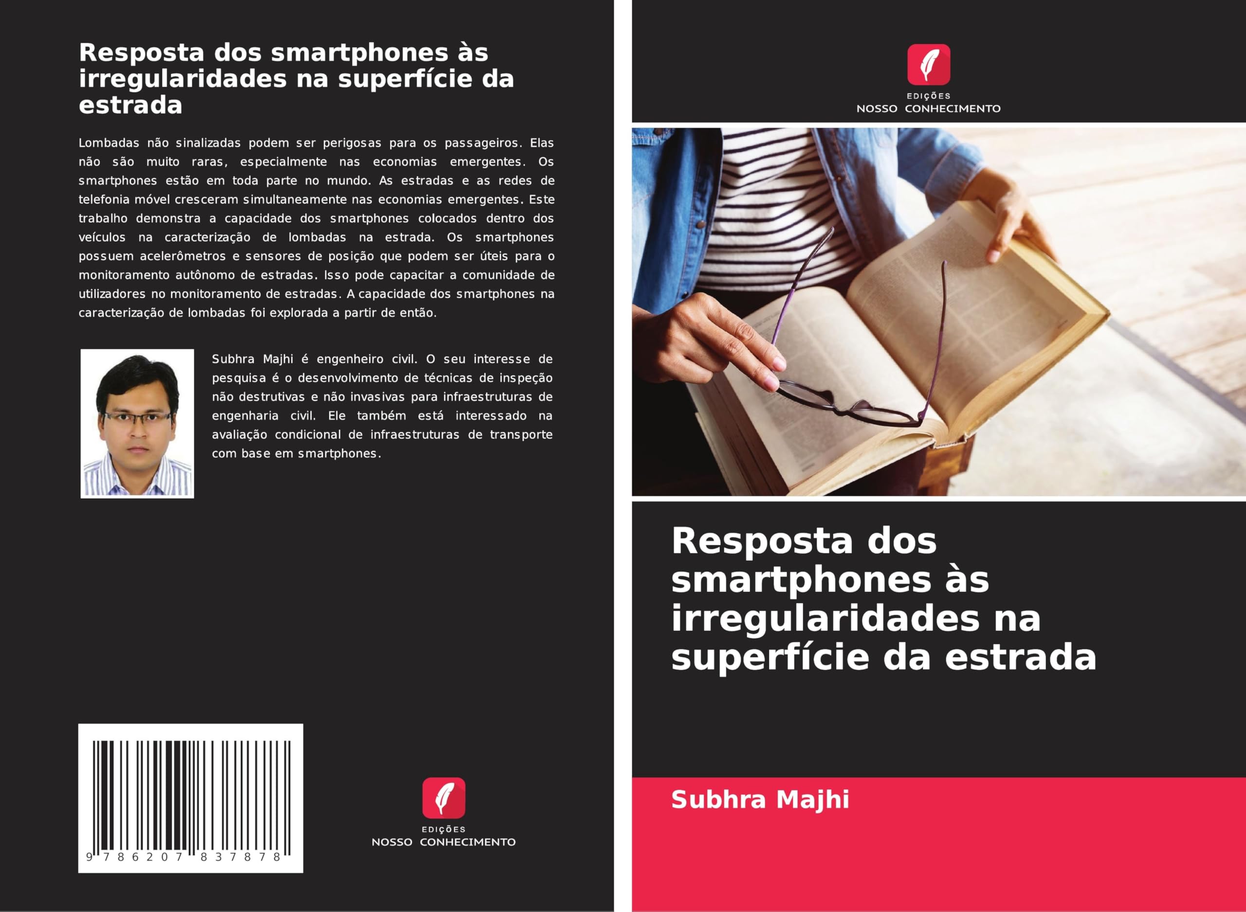 Resposta dos smartphones às irregularidades na superfície da estrada Law