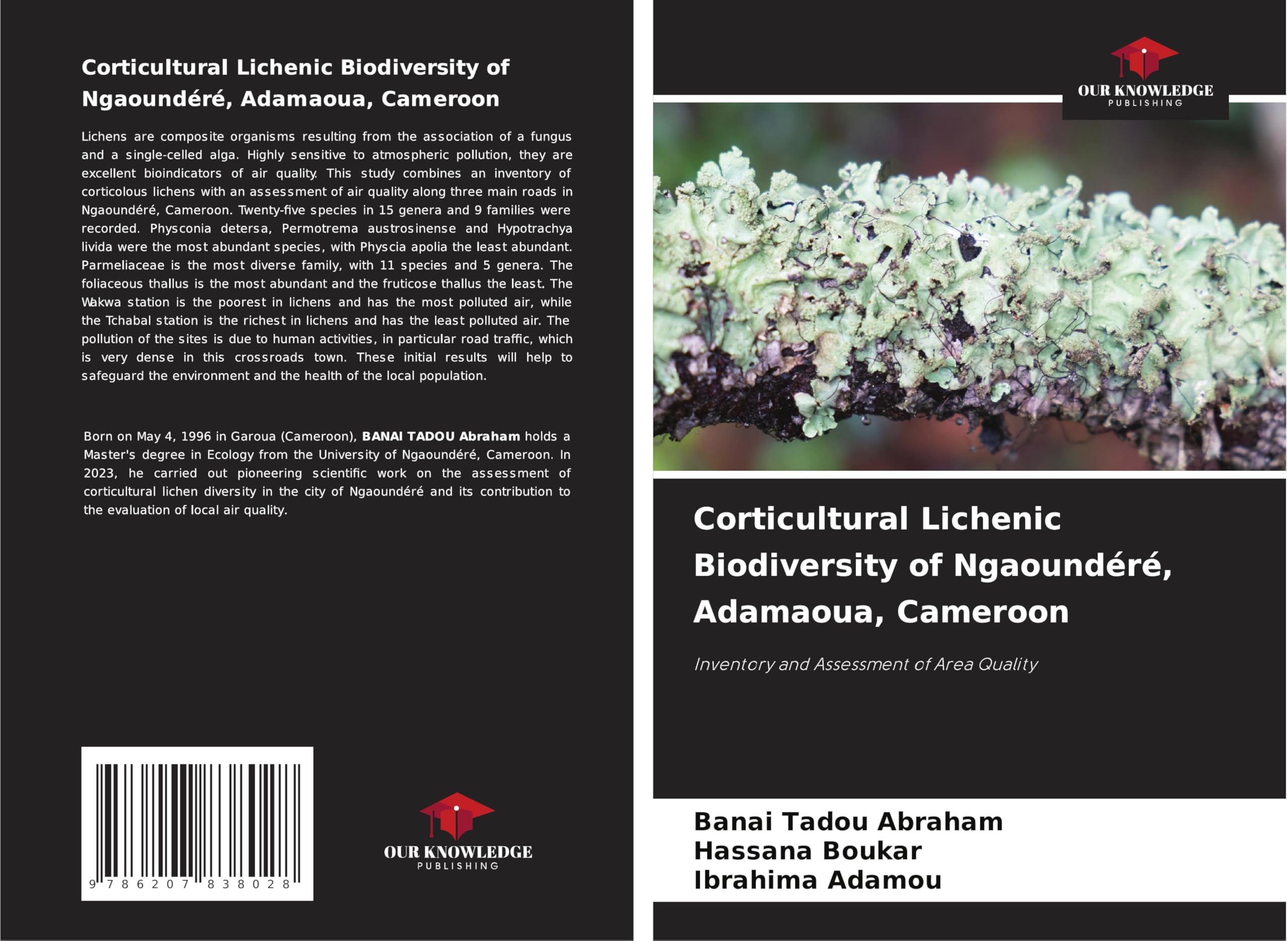 Corticultural Lichenic Biodiversity of Ngaoundéré, Adamaoua, Cameroon Natural Sciences