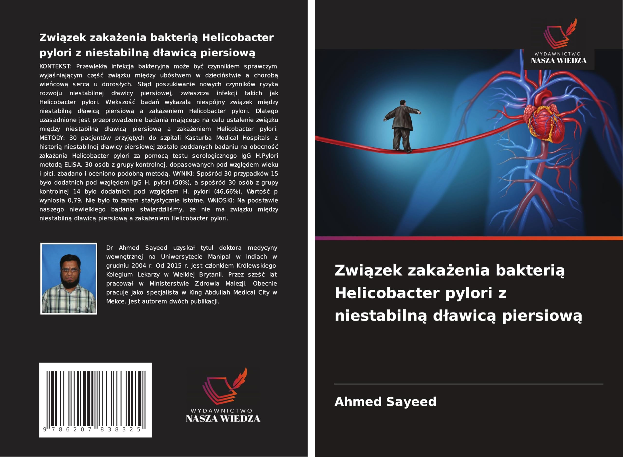 Zwi¿zek zaka¿enia bakteri¿ Helicobacter pylori z niestabiln¿ d¿awic¿ piersiow¿ Medicine