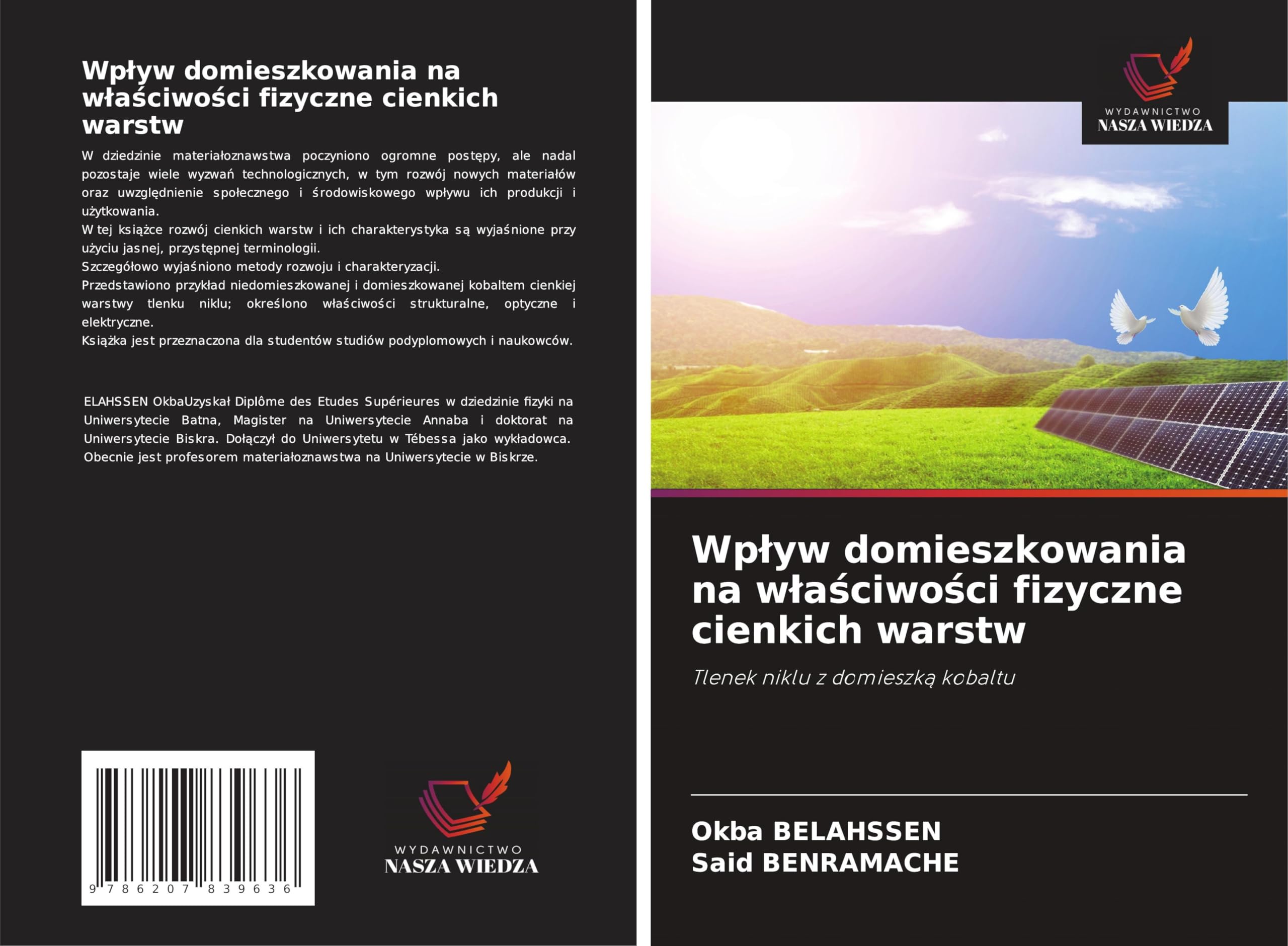 Wp¿yw domieszkowania na w¿a¿ciwo¿ci fizyczne cienkich warstw Natural Sciences