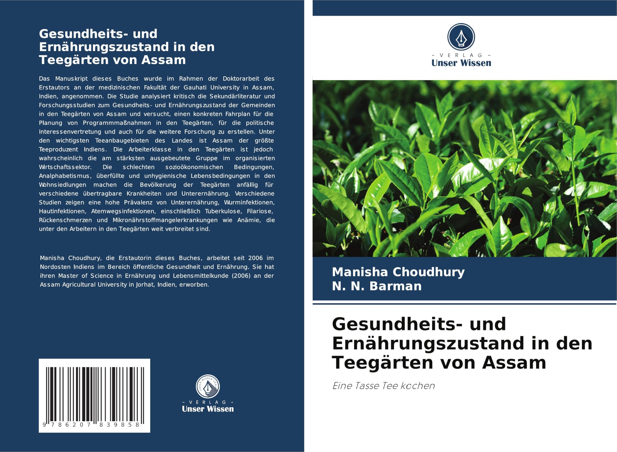 Gesundheits- und Ernährungszustand in den Teegärten von Assam Books