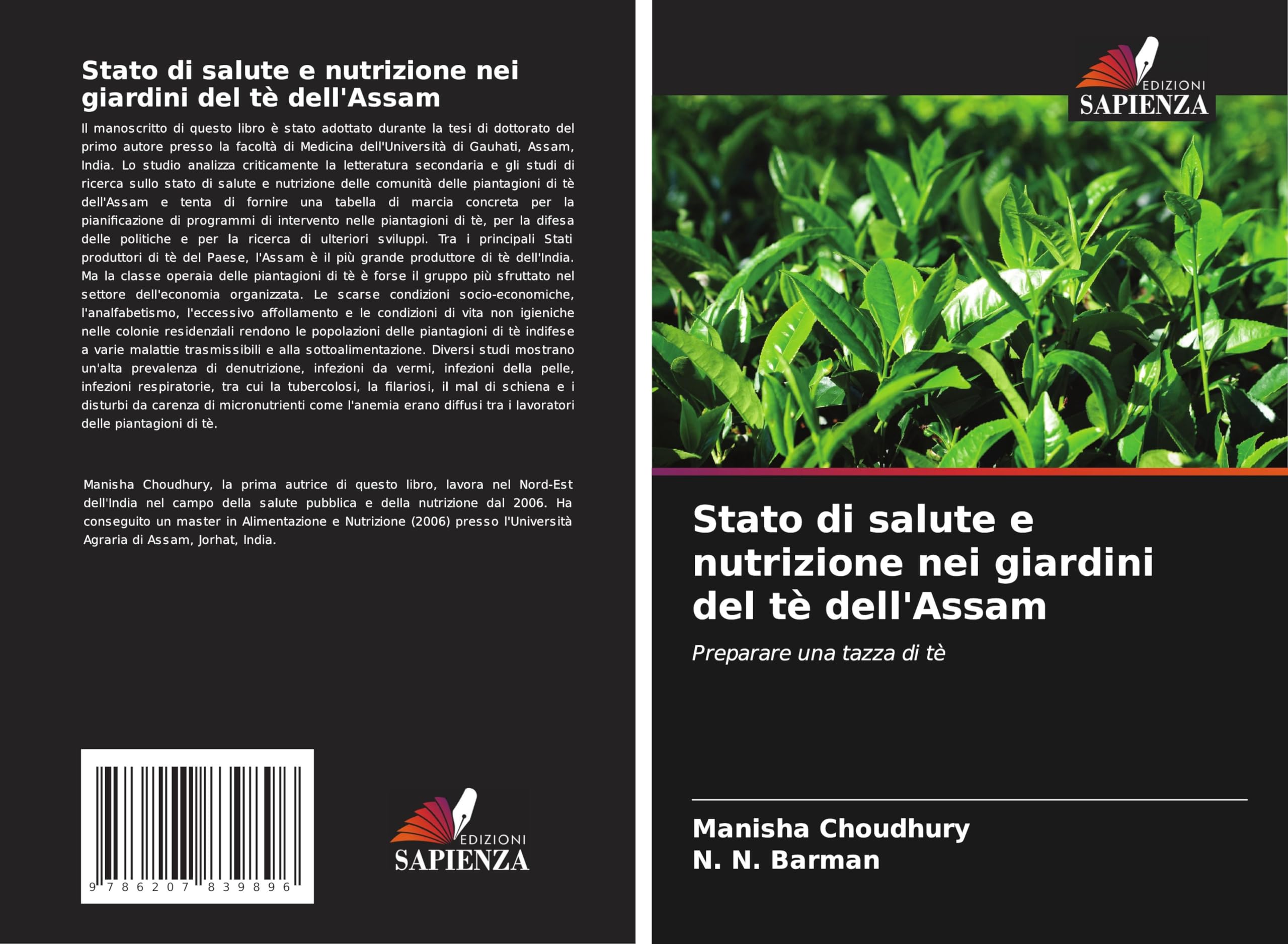 Stato di salute e nutrizione nei giardini del tè dell'Assam: Preparare una tazza di tè Books