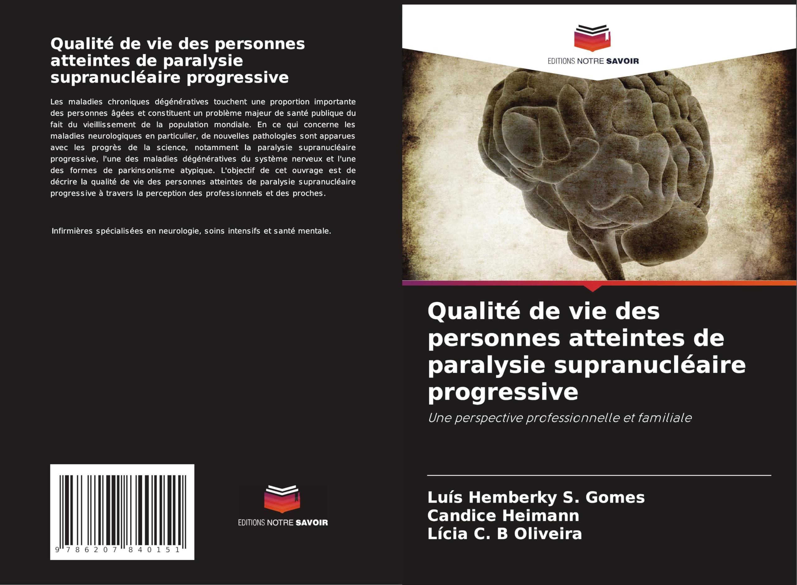 Qualité de vie des personnes atteintes de paralysie supranucléaire progressive Medicine