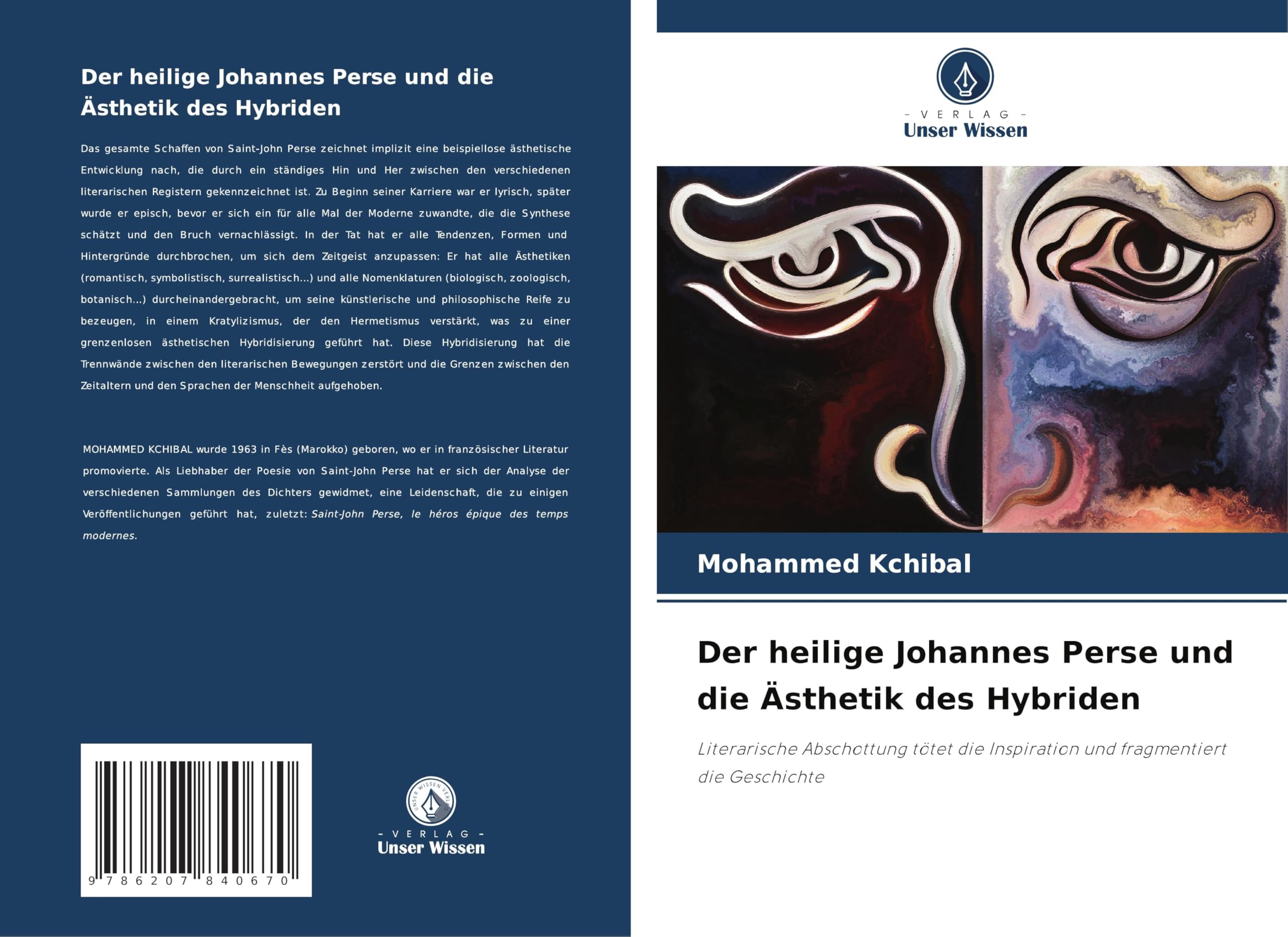 Der heilige Johannes Perse und die Ästhetik des Hybriden Books